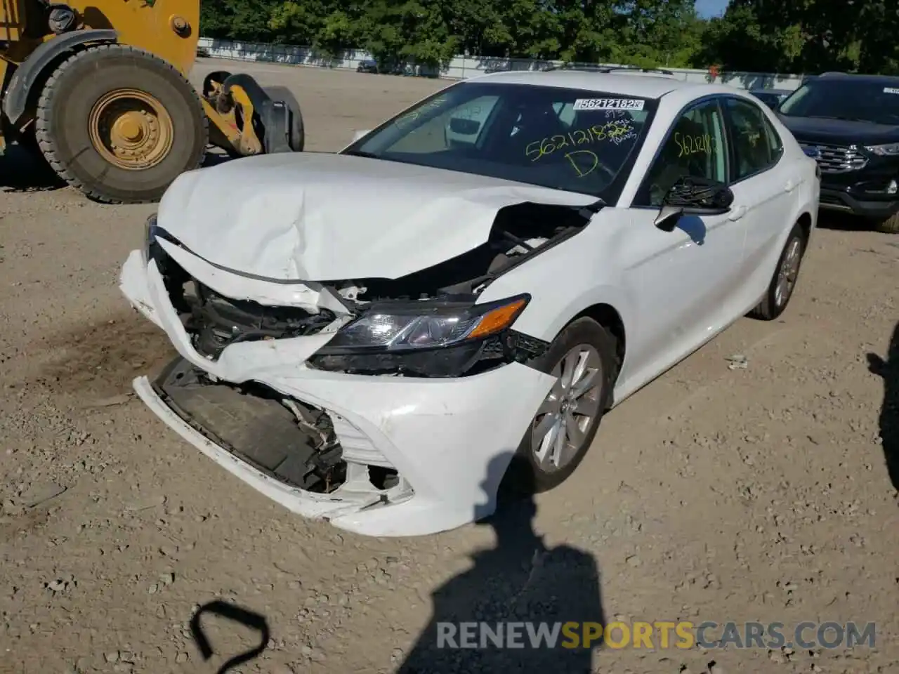 2 Photograph of a damaged car 4T1B11HK4KU230570 TOYOTA CAMRY 2019