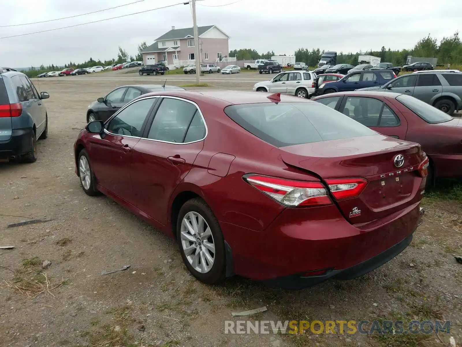 3 Photograph of a damaged car 4T1B11HK4KU233209 TOYOTA CAMRY 2019