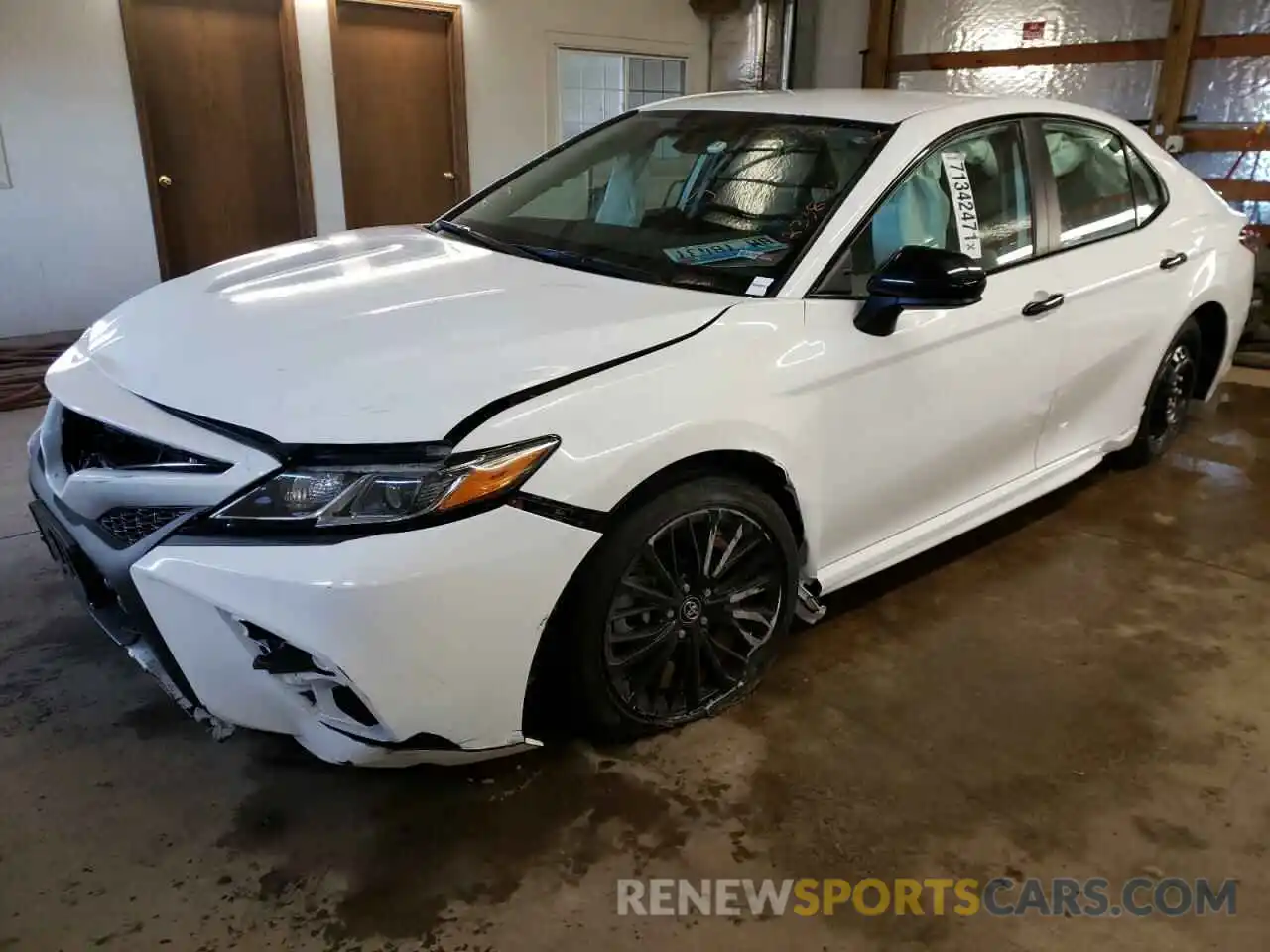 2 Photograph of a damaged car 4T1B11HK4KU233873 TOYOTA CAMRY 2019