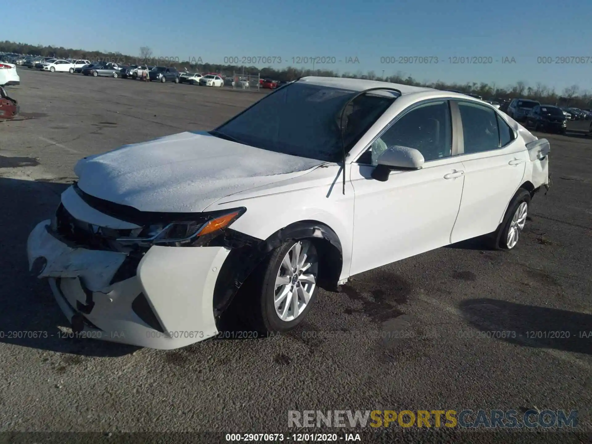 2 Photograph of a damaged car 4T1B11HK4KU233887 TOYOTA CAMRY 2019