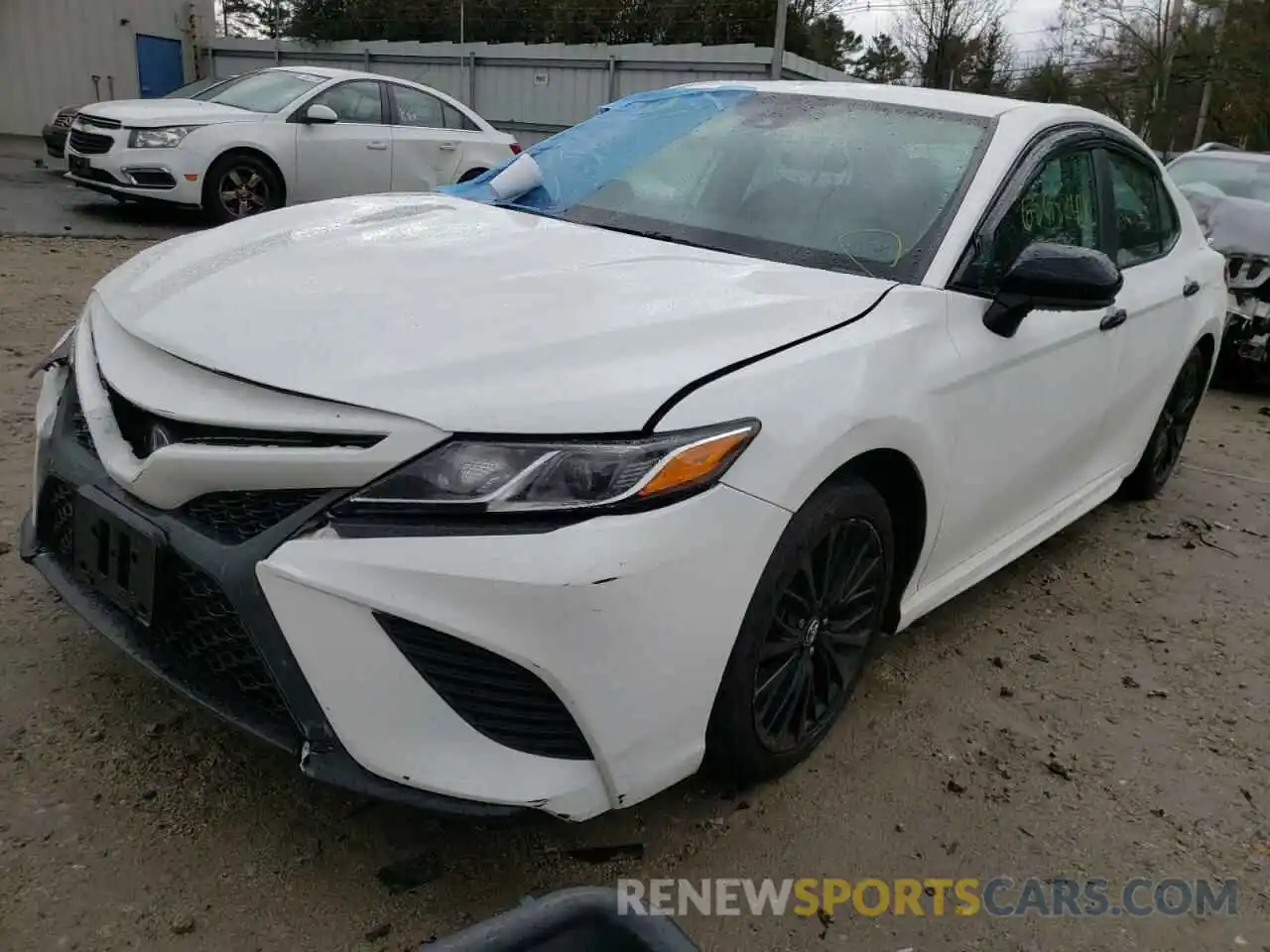 2 Photograph of a damaged car 4T1B11HK4KU234196 TOYOTA CAMRY 2019