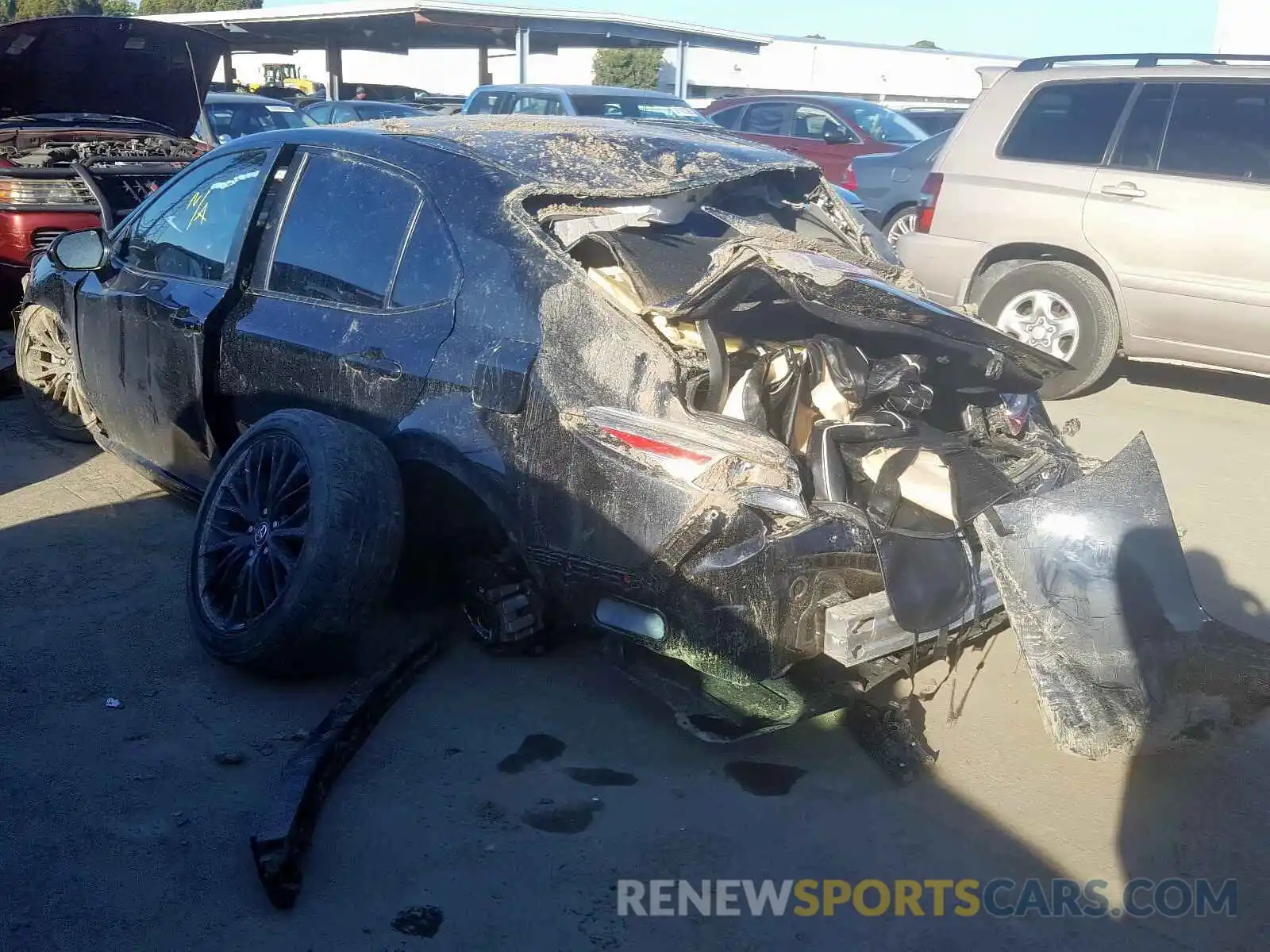 3 Photograph of a damaged car 4T1B11HK4KU234585 TOYOTA CAMRY 2019