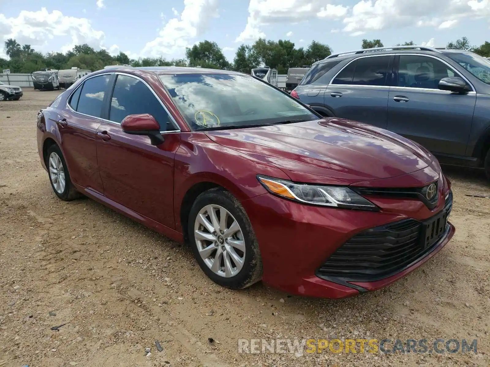 1 Photograph of a damaged car 4T1B11HK4KU235459 TOYOTA CAMRY 2019