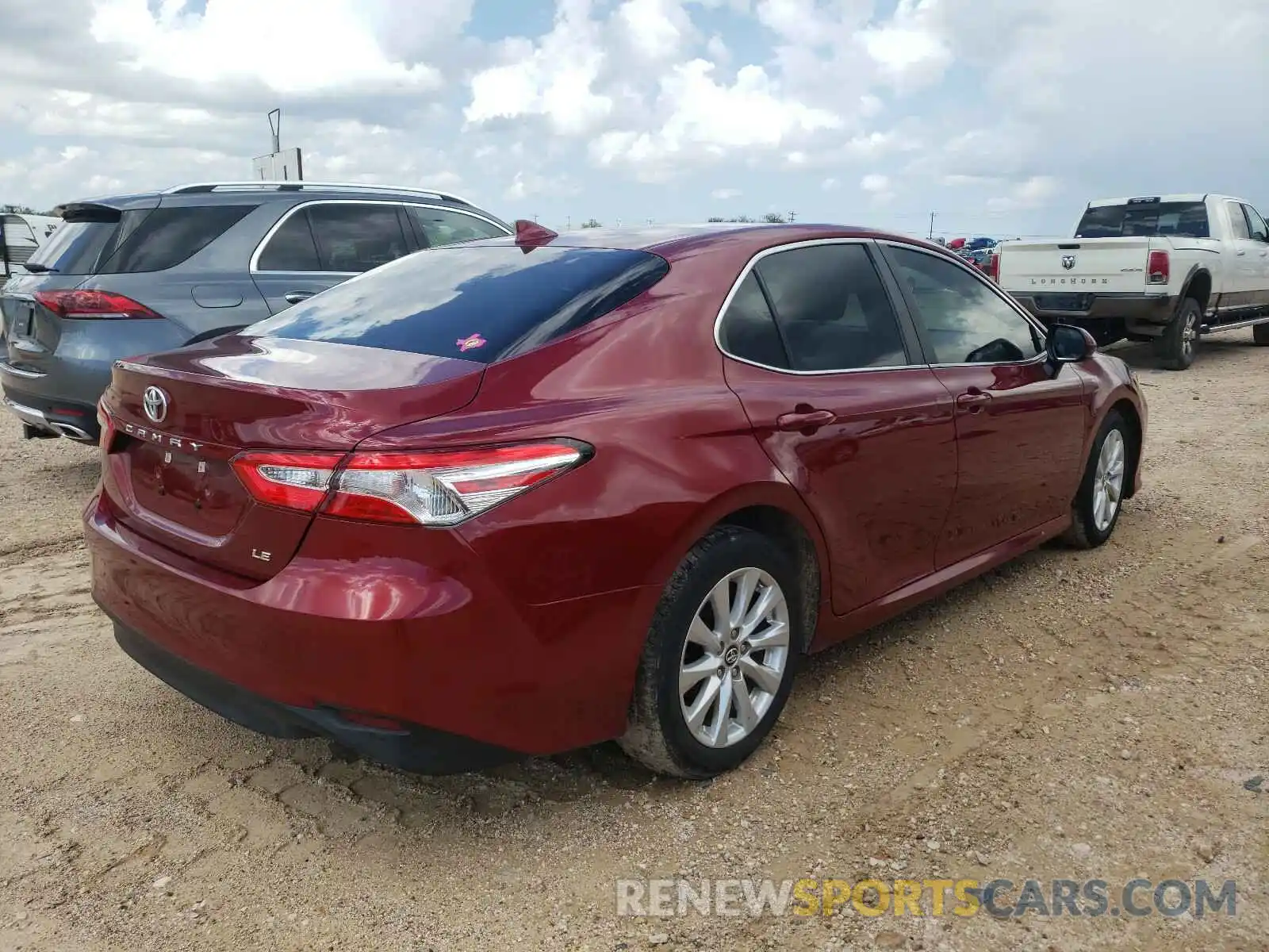 4 Photograph of a damaged car 4T1B11HK4KU235459 TOYOTA CAMRY 2019