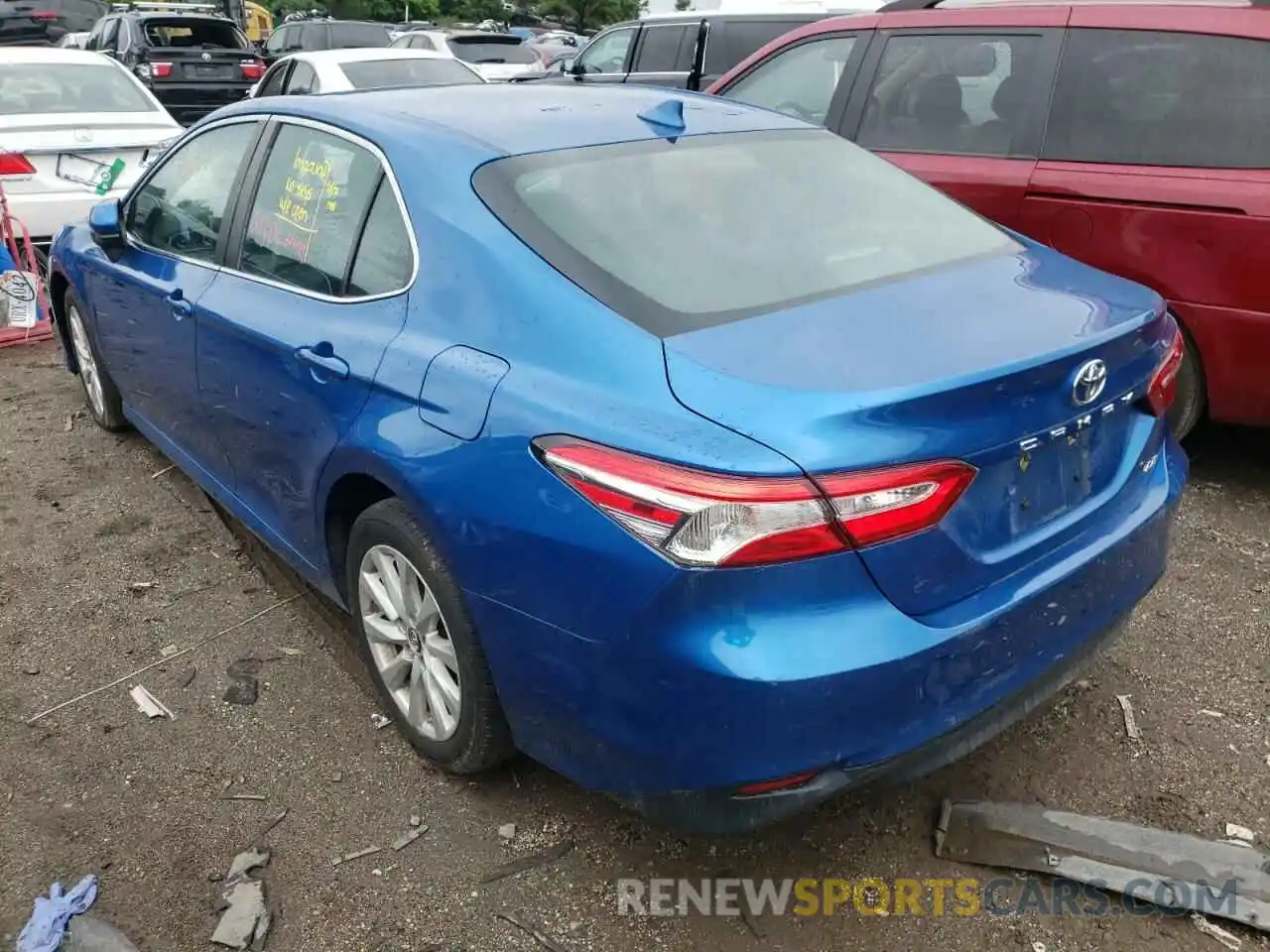 3 Photograph of a damaged car 4T1B11HK4KU235543 TOYOTA CAMRY 2019