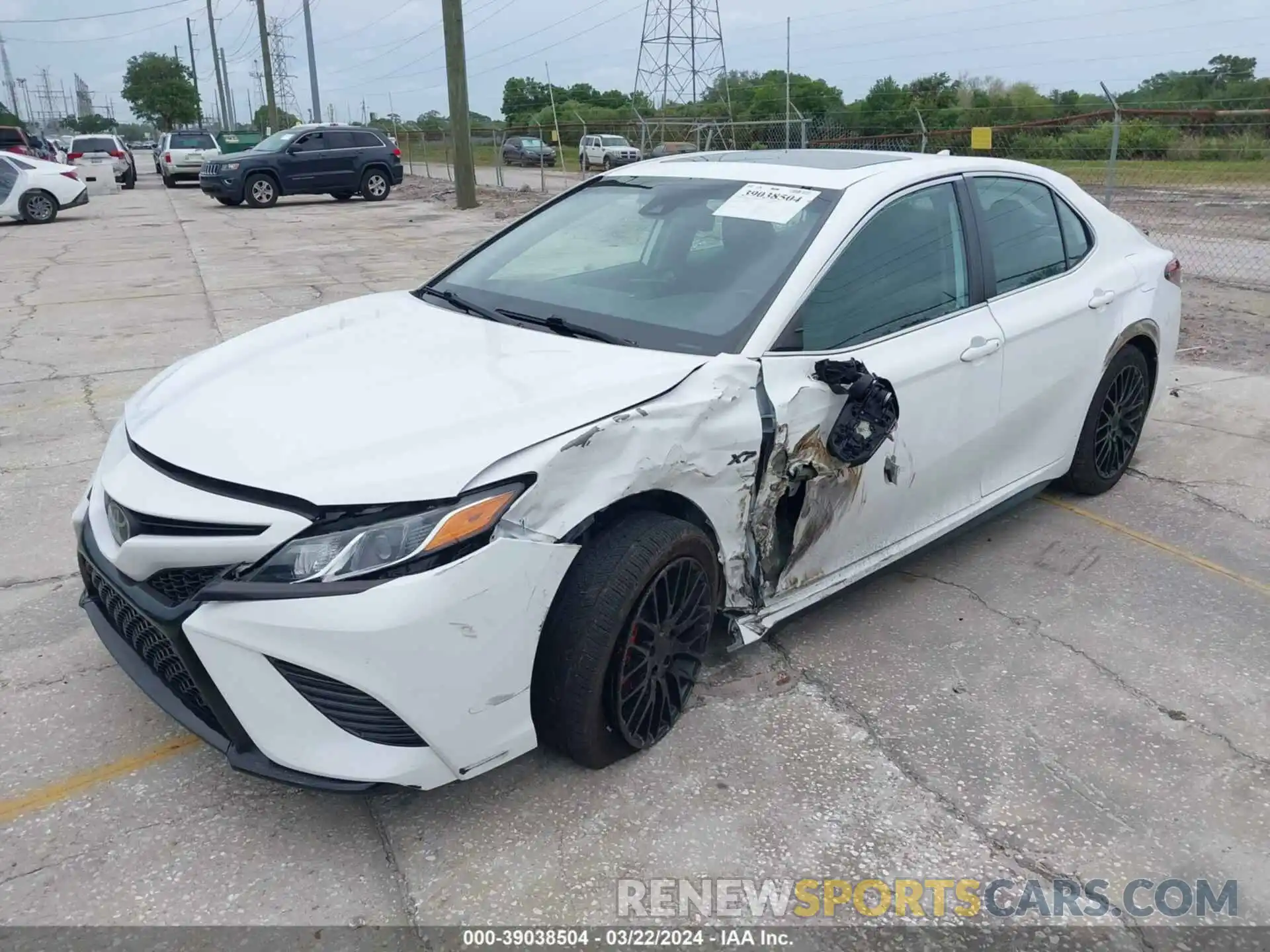 2 Photograph of a damaged car 4T1B11HK4KU236353 TOYOTA CAMRY 2019