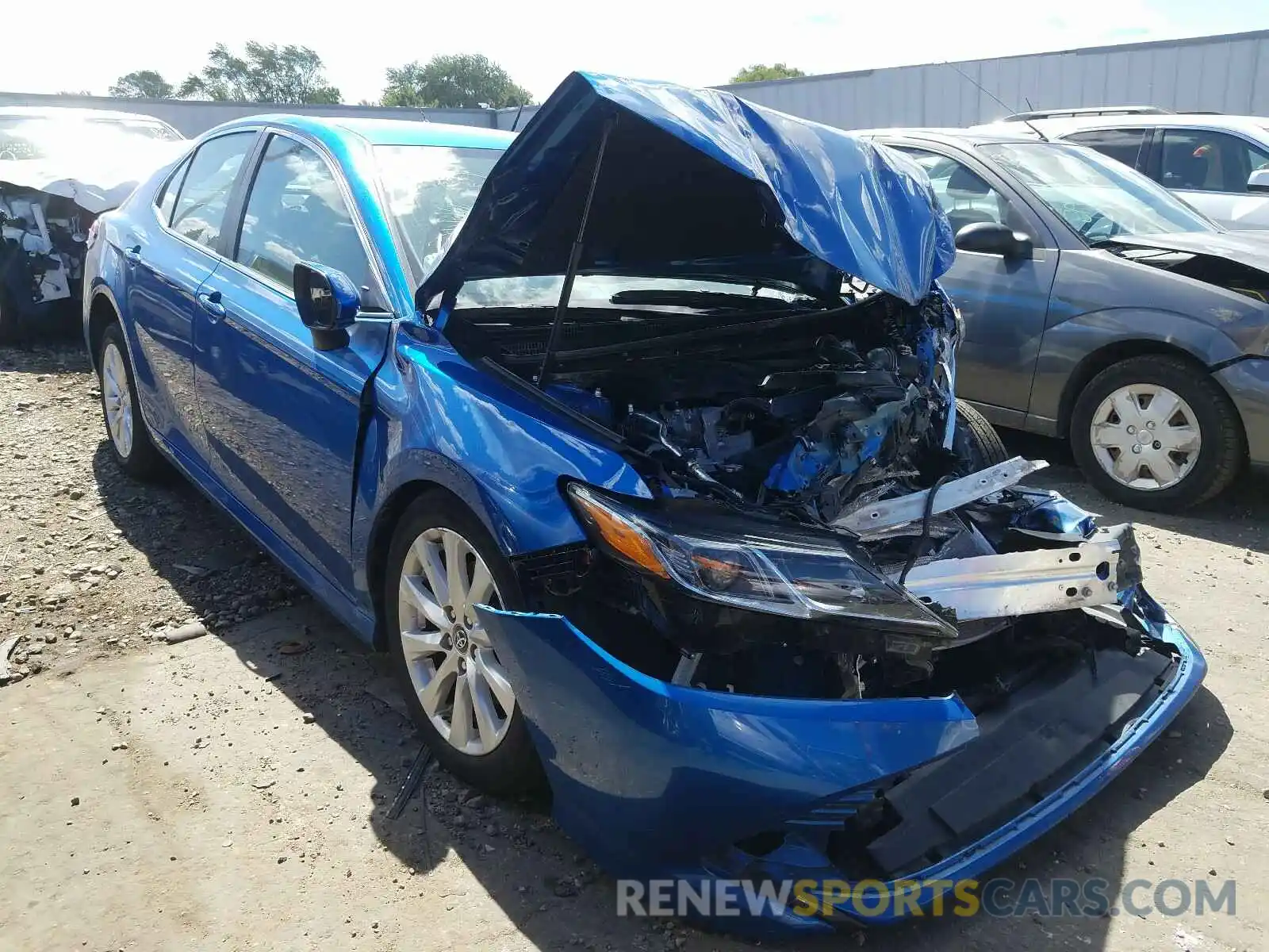 1 Photograph of a damaged car 4T1B11HK4KU236403 TOYOTA CAMRY 2019