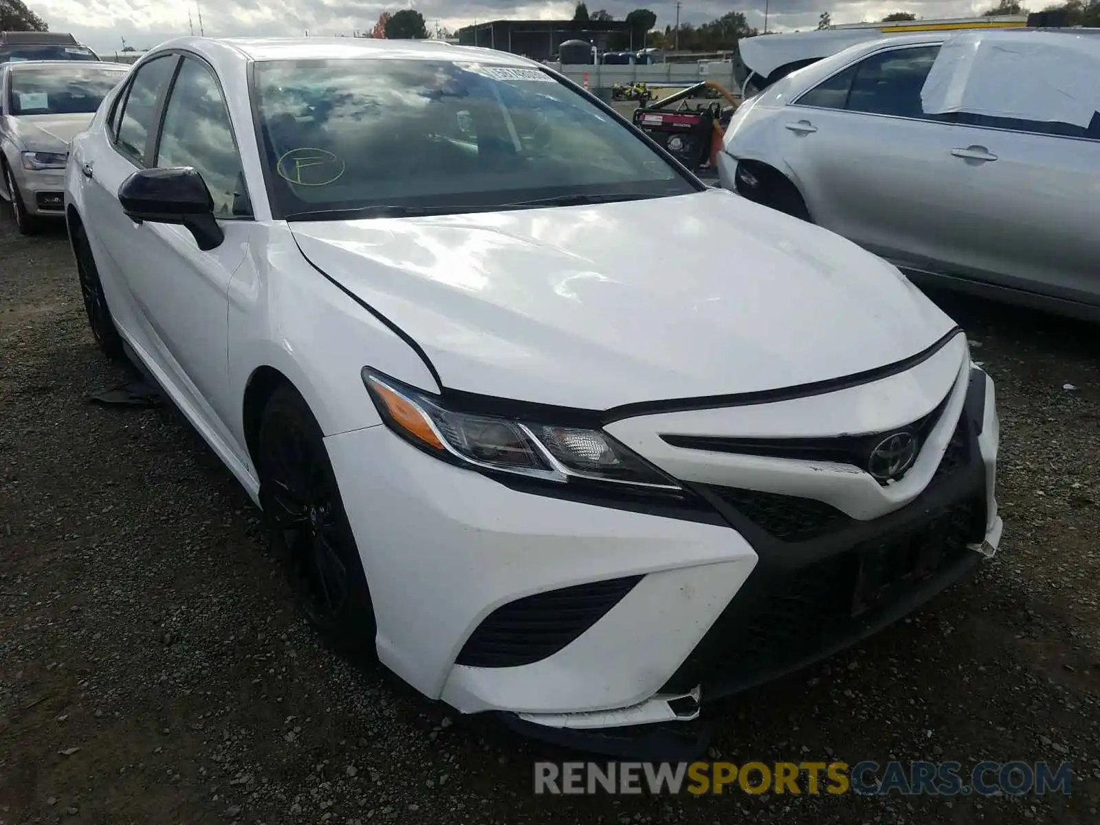 1 Photograph of a damaged car 4T1B11HK4KU237292 TOYOTA CAMRY 2019