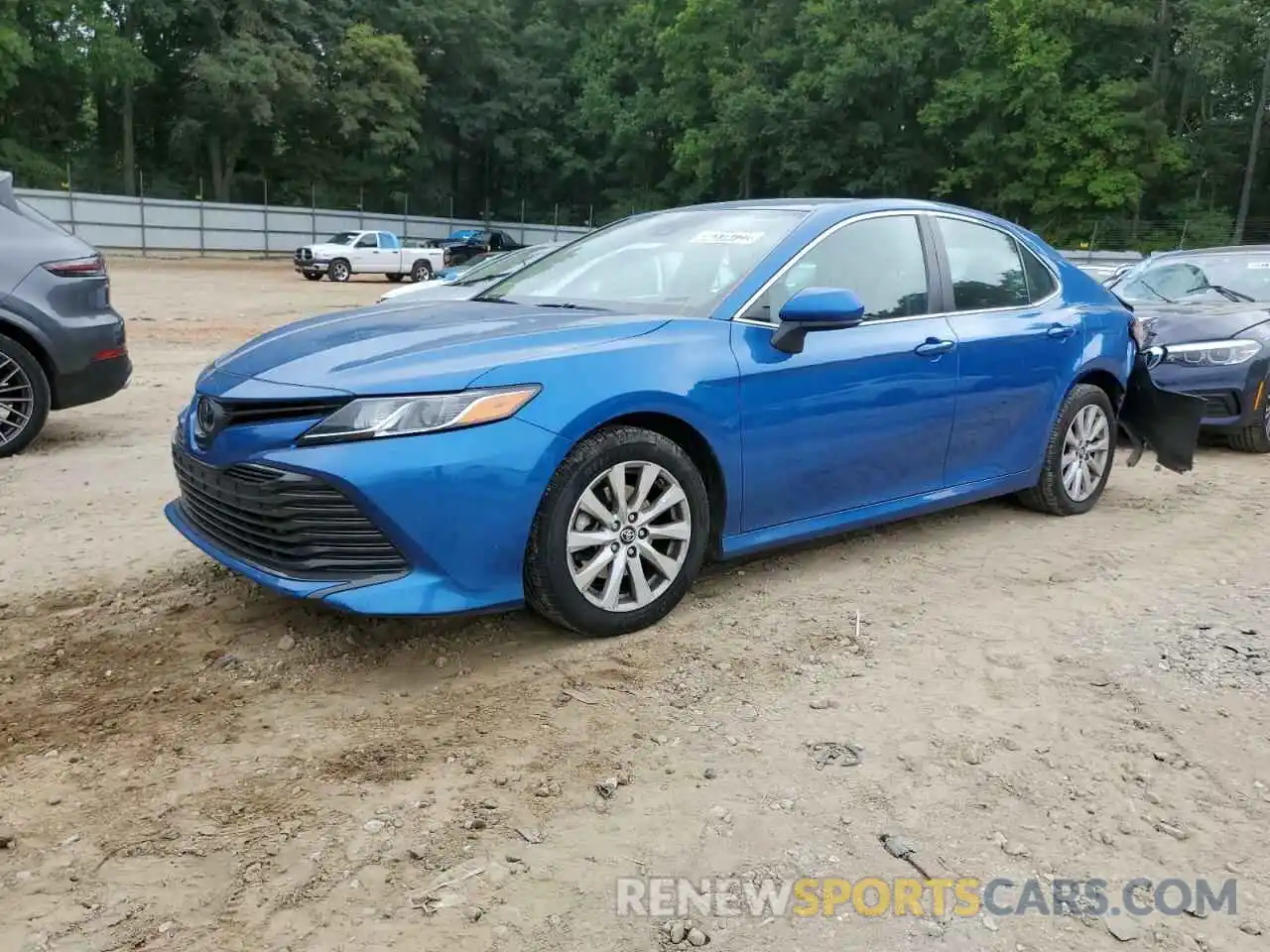 2 Photograph of a damaged car 4T1B11HK4KU237423 TOYOTA CAMRY 2019