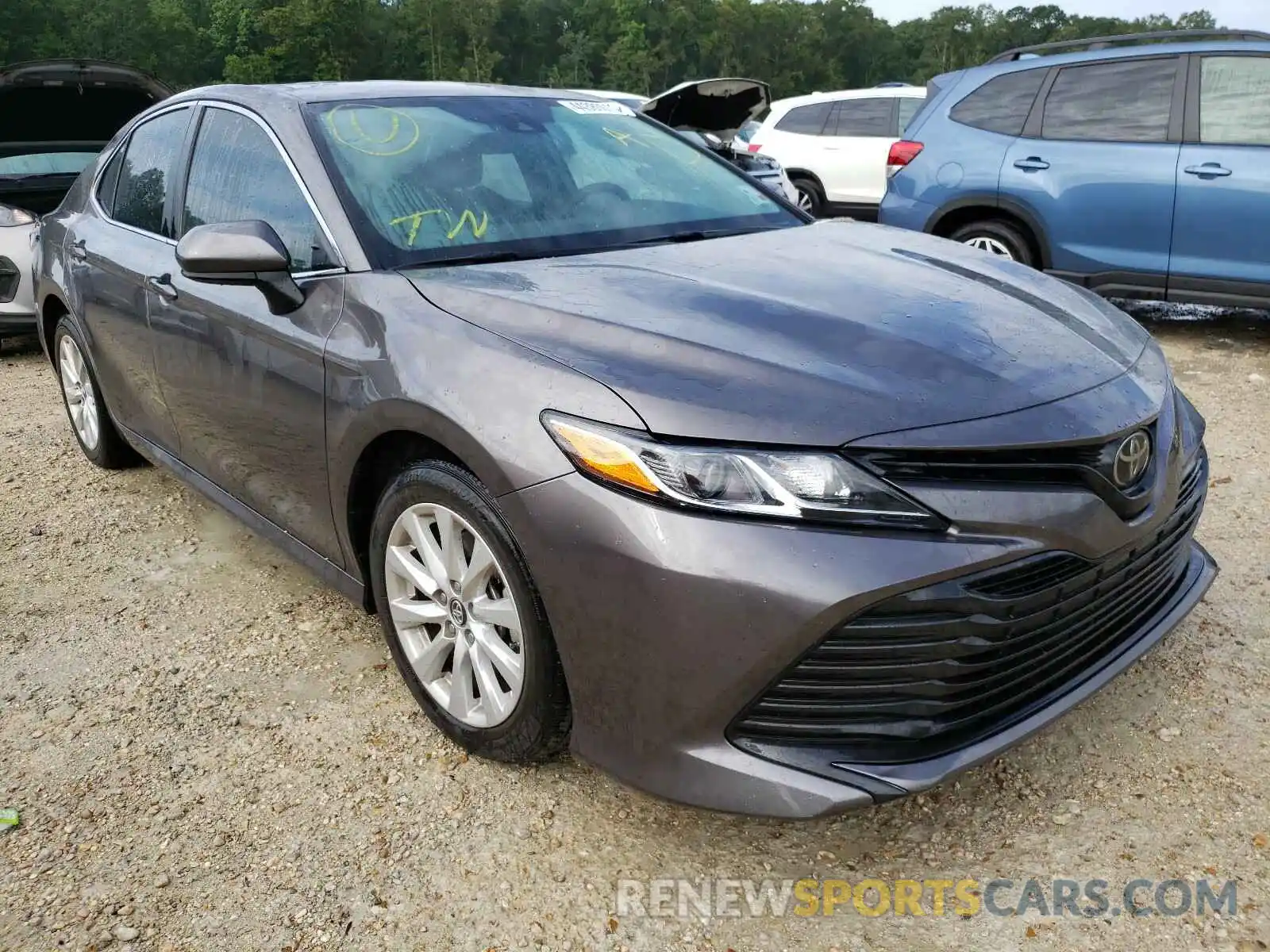 1 Photograph of a damaged car 4T1B11HK4KU237857 TOYOTA CAMRY 2019