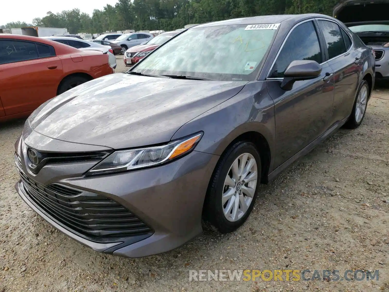 2 Photograph of a damaged car 4T1B11HK4KU237857 TOYOTA CAMRY 2019