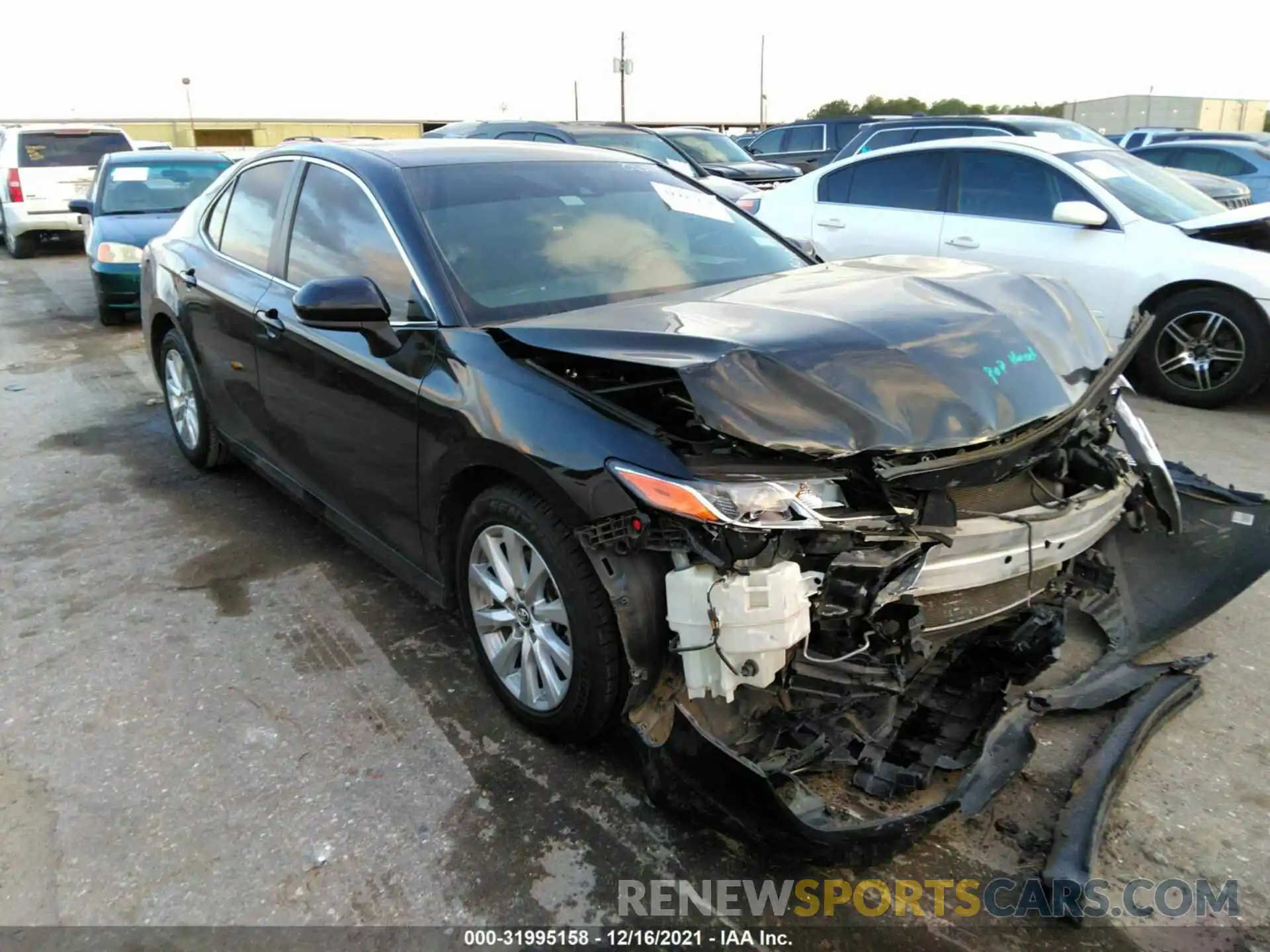 1 Photograph of a damaged car 4T1B11HK4KU238247 TOYOTA CAMRY 2019