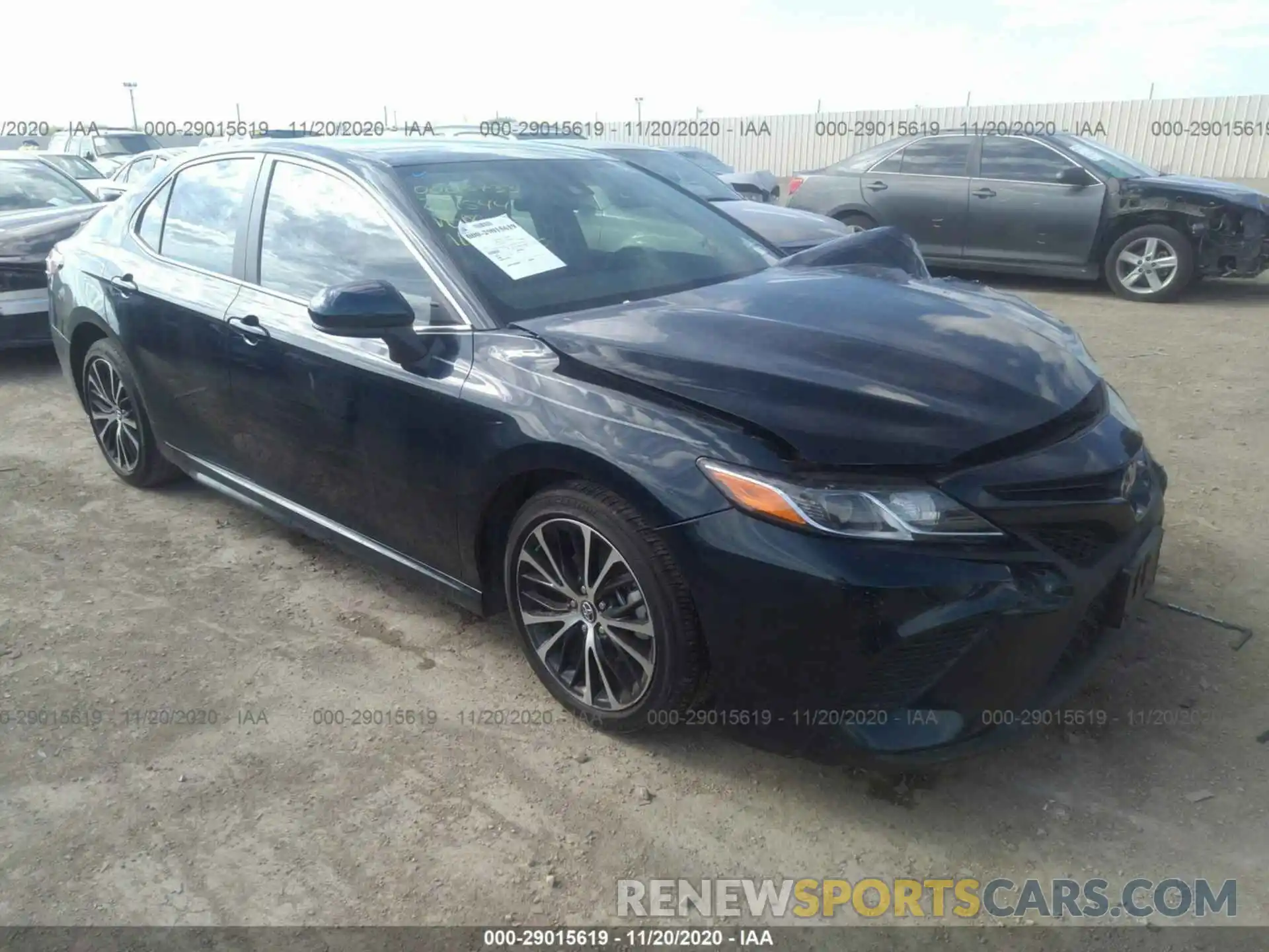 1 Photograph of a damaged car 4T1B11HK4KU239544 TOYOTA CAMRY 2019