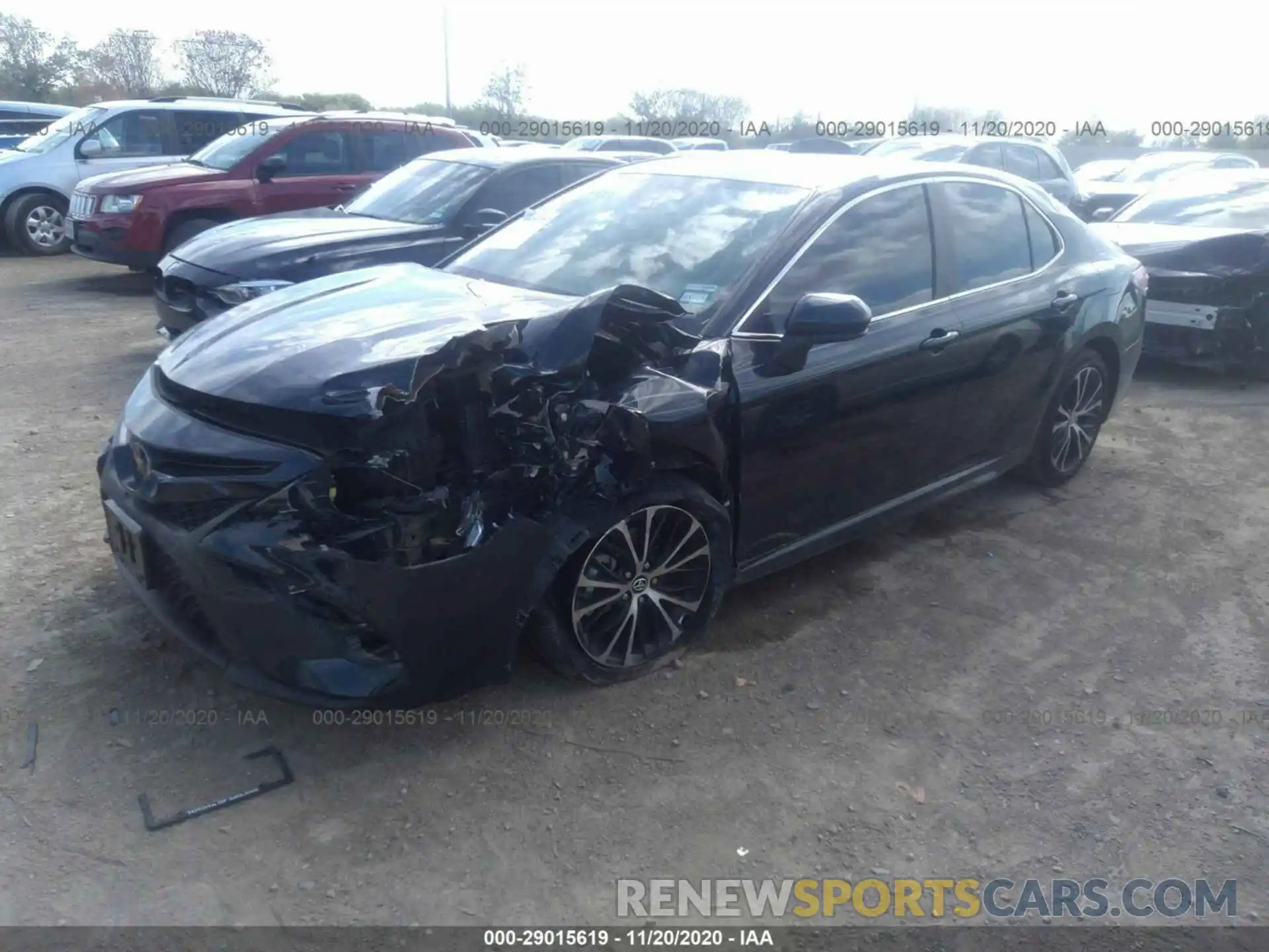 2 Photograph of a damaged car 4T1B11HK4KU239544 TOYOTA CAMRY 2019