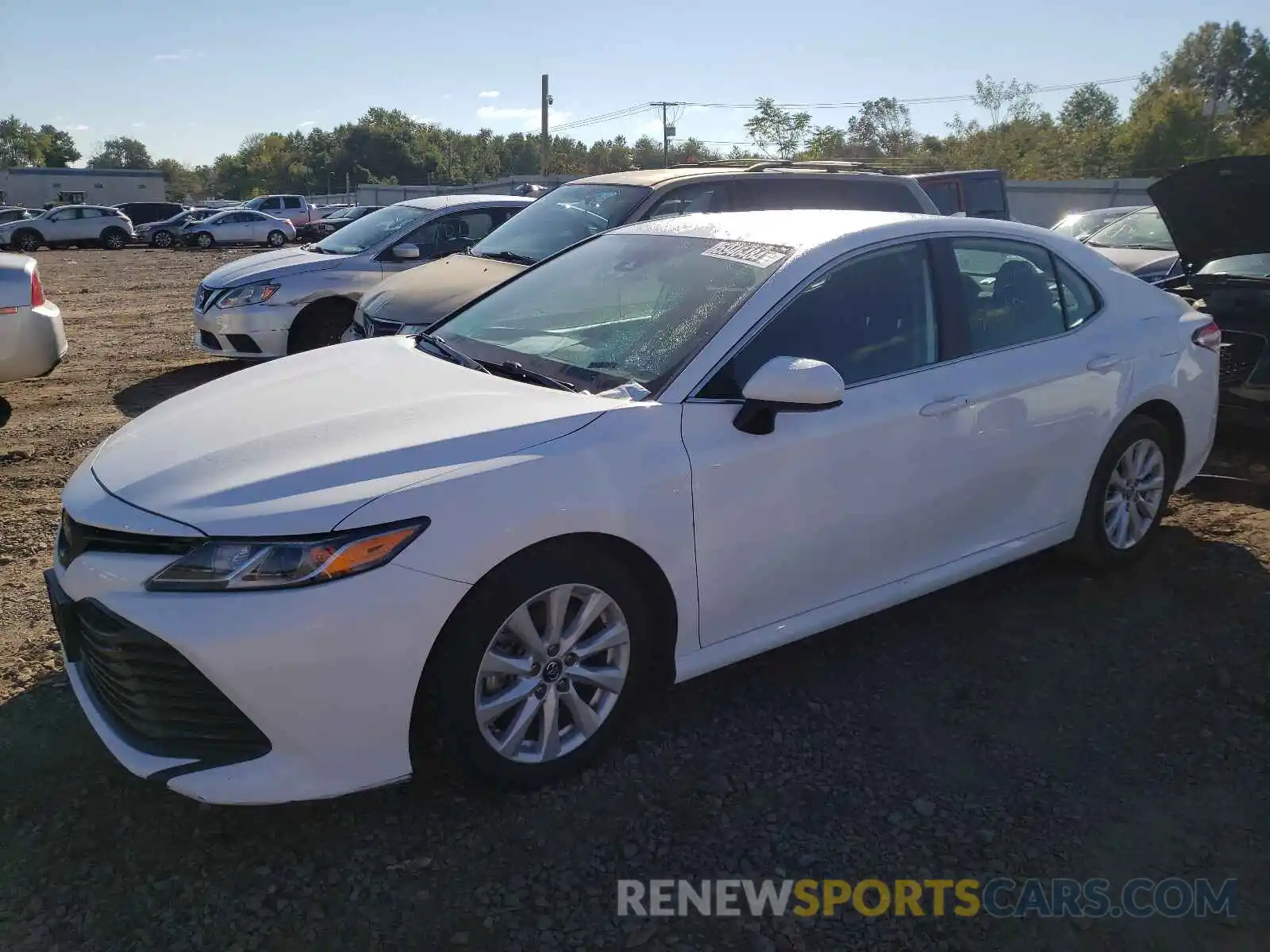 2 Photograph of a damaged car 4T1B11HK4KU239771 TOYOTA CAMRY 2019