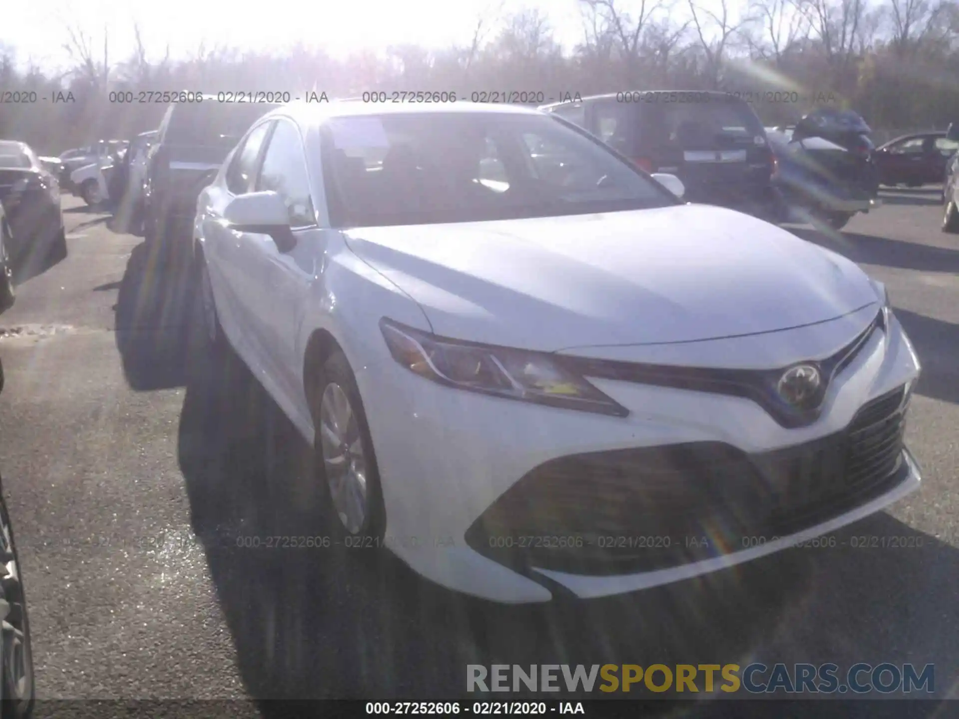 1 Photograph of a damaged car 4T1B11HK4KU241018 TOYOTA CAMRY 2019