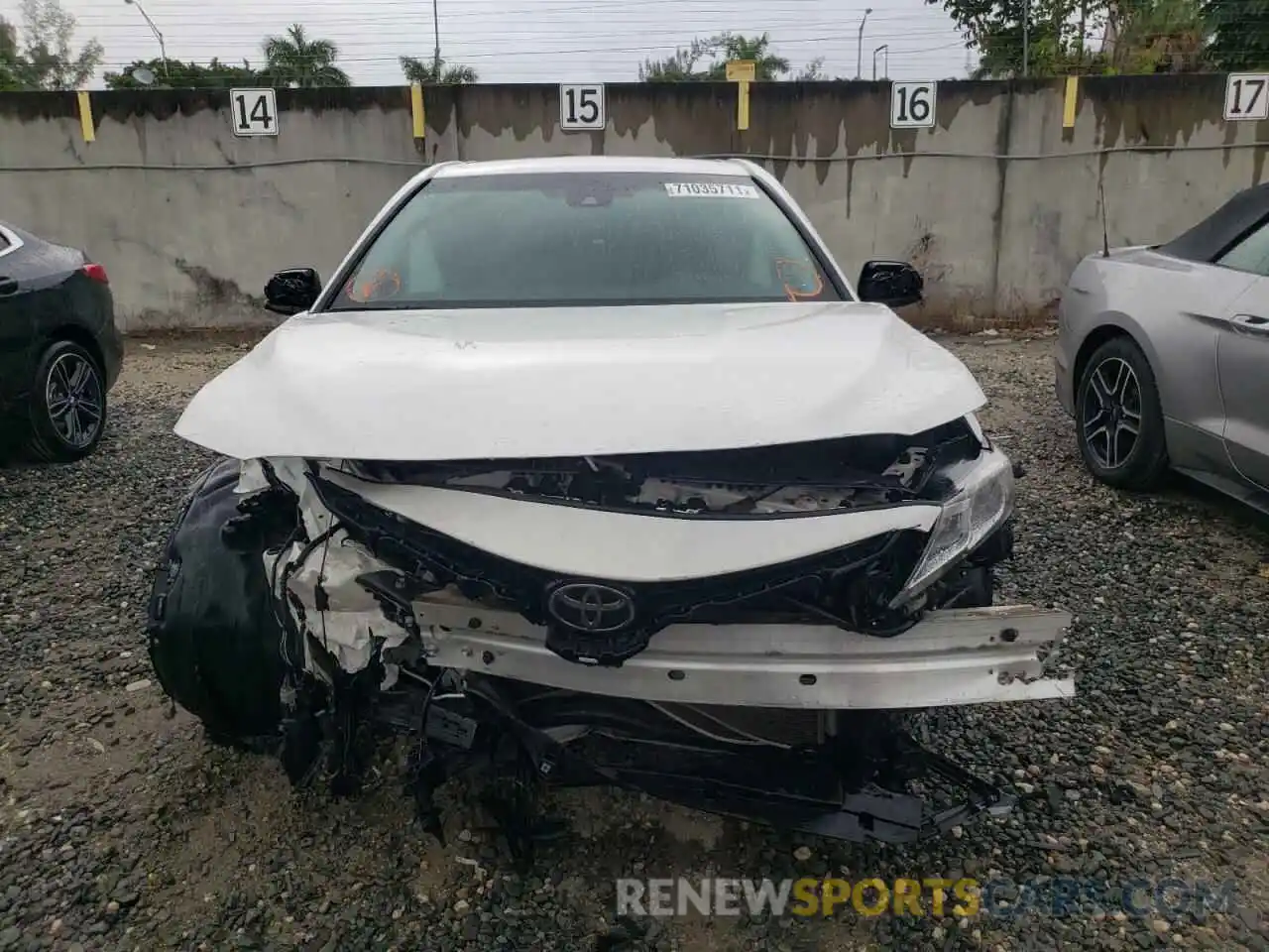 9 Photograph of a damaged car 4T1B11HK4KU241097 TOYOTA CAMRY 2019