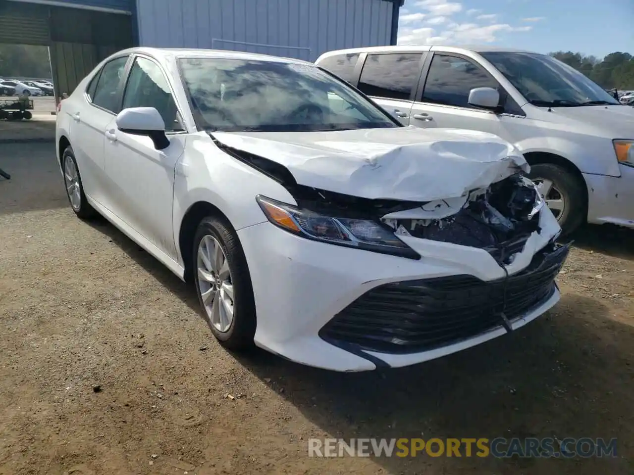 1 Photograph of a damaged car 4T1B11HK4KU241908 TOYOTA CAMRY 2019