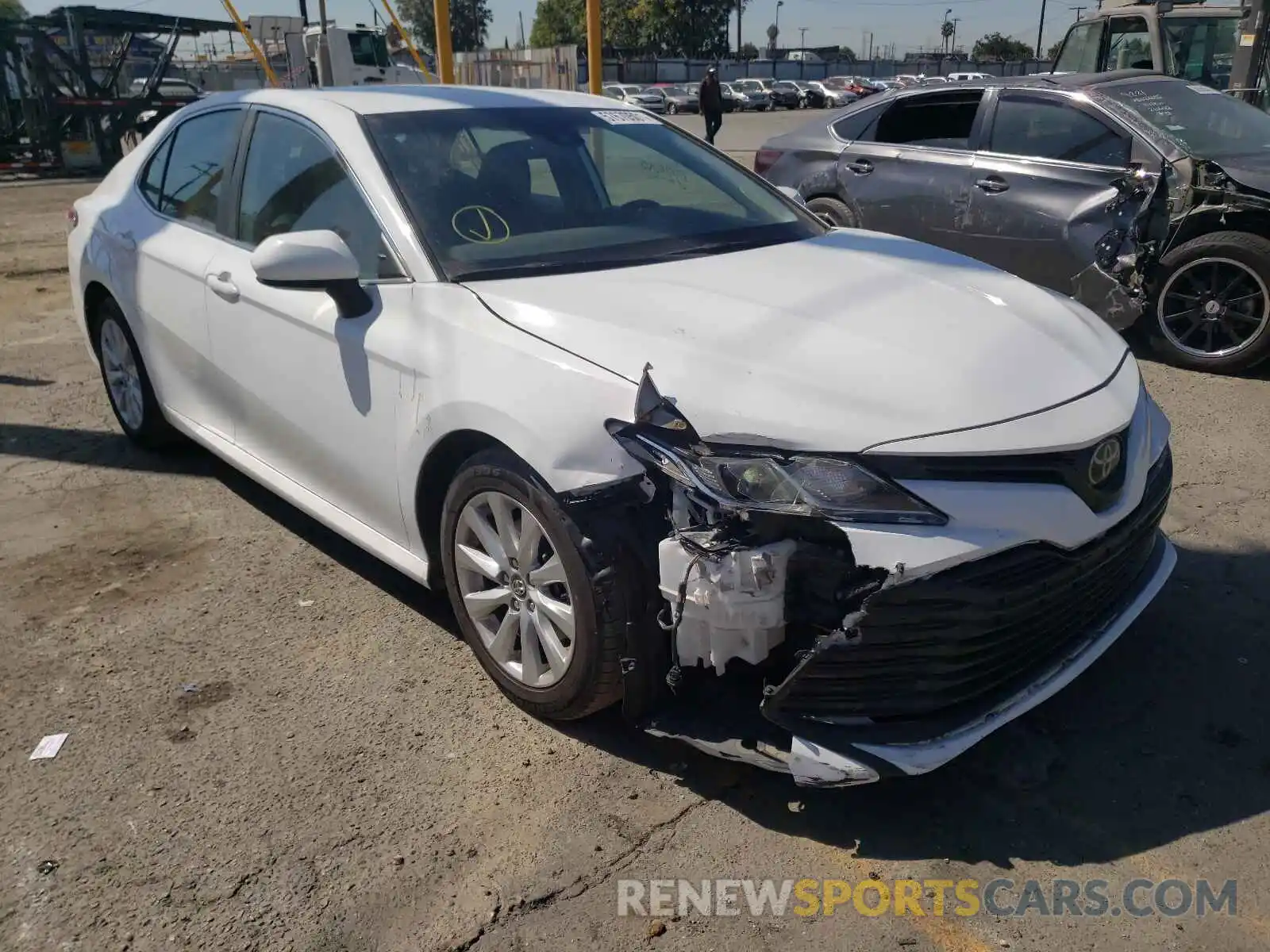 1 Photograph of a damaged car 4T1B11HK4KU241973 TOYOTA CAMRY 2019