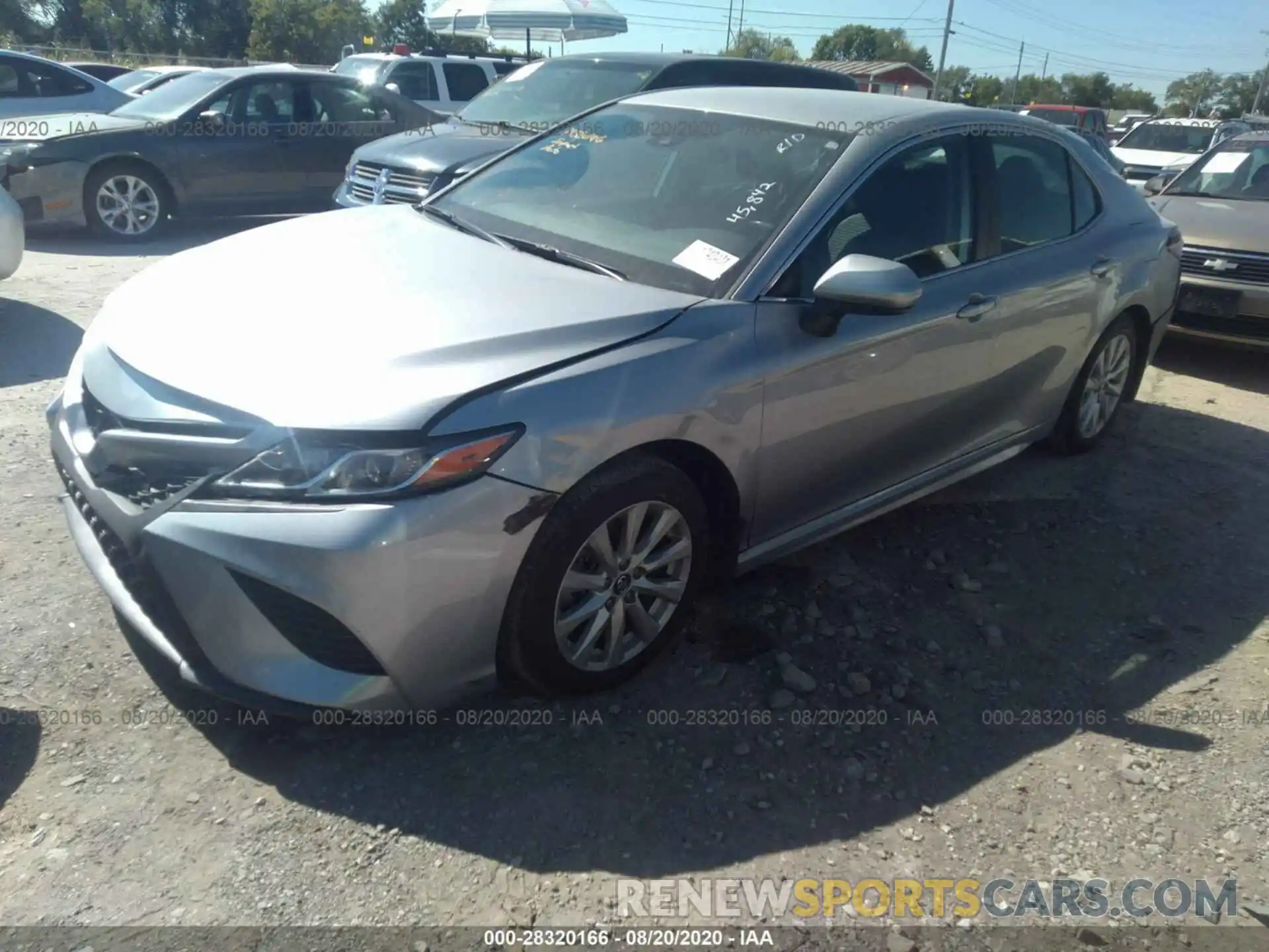 2 Photograph of a damaged car 4T1B11HK4KU243030 TOYOTA CAMRY 2019