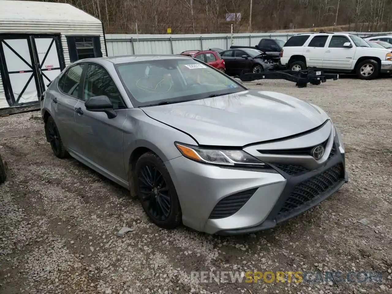 1 Photograph of a damaged car 4T1B11HK4KU243223 TOYOTA CAMRY 2019