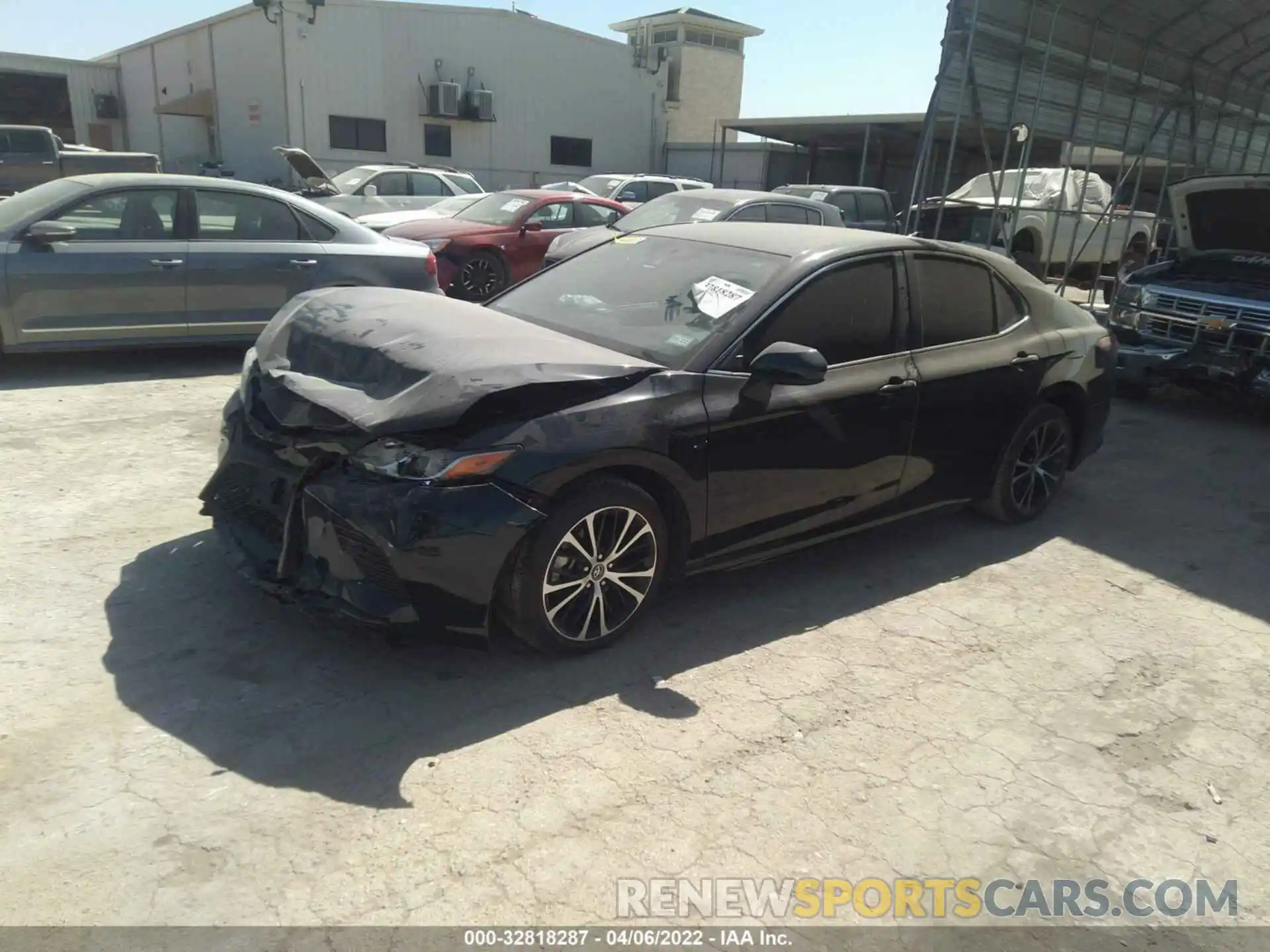 2 Photograph of a damaged car 4T1B11HK4KU243254 TOYOTA CAMRY 2019