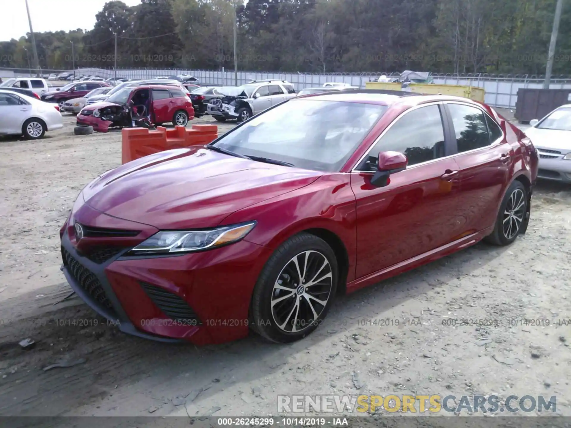 2 Photograph of a damaged car 4T1B11HK4KU244145 TOYOTA CAMRY 2019