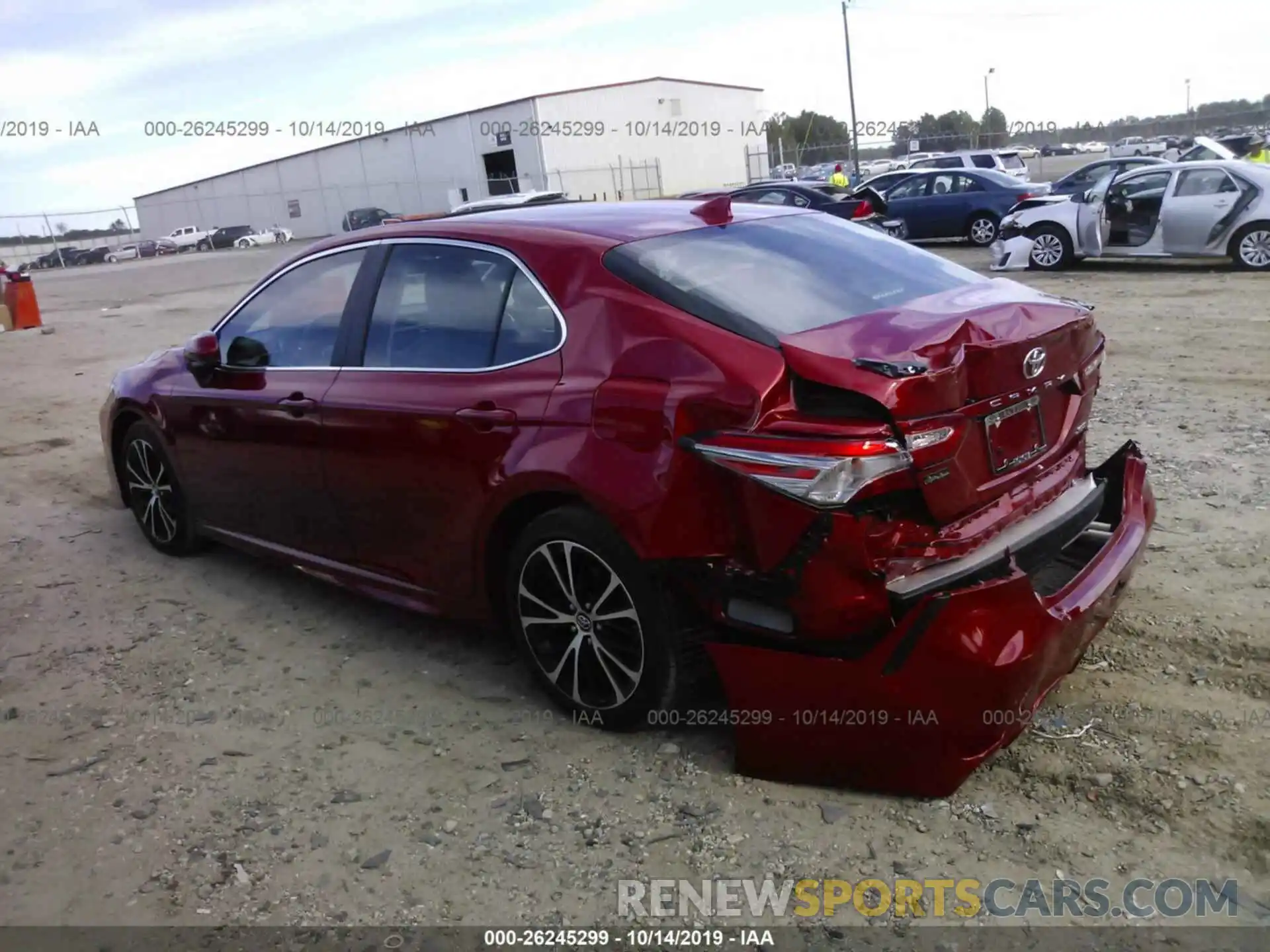 3 Photograph of a damaged car 4T1B11HK4KU244145 TOYOTA CAMRY 2019