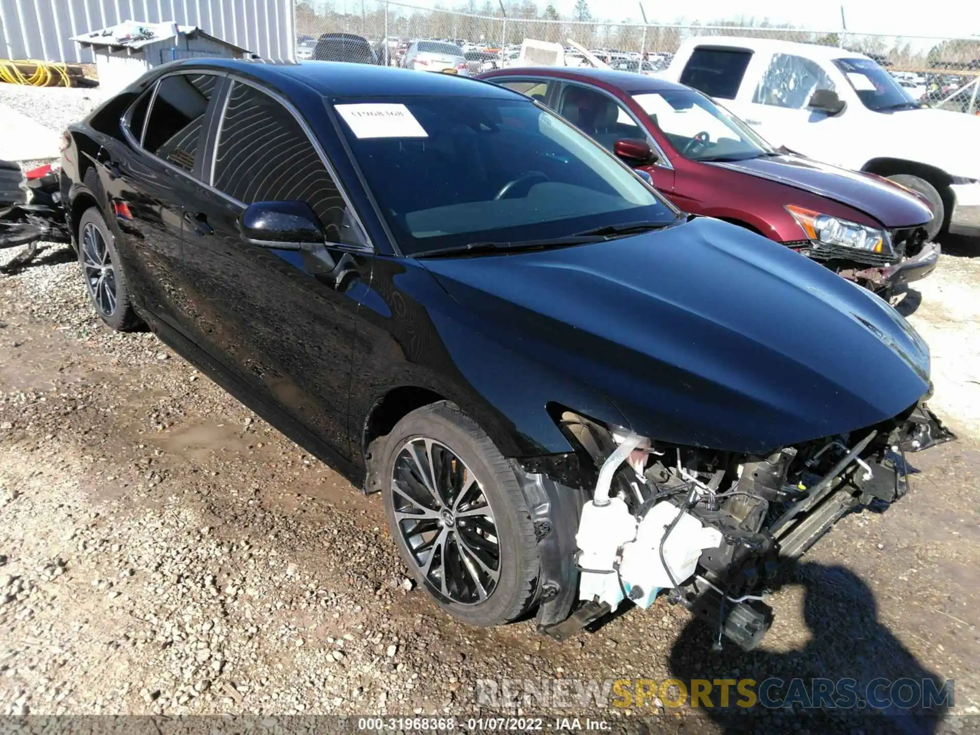 1 Photograph of a damaged car 4T1B11HK4KU244596 TOYOTA CAMRY 2019