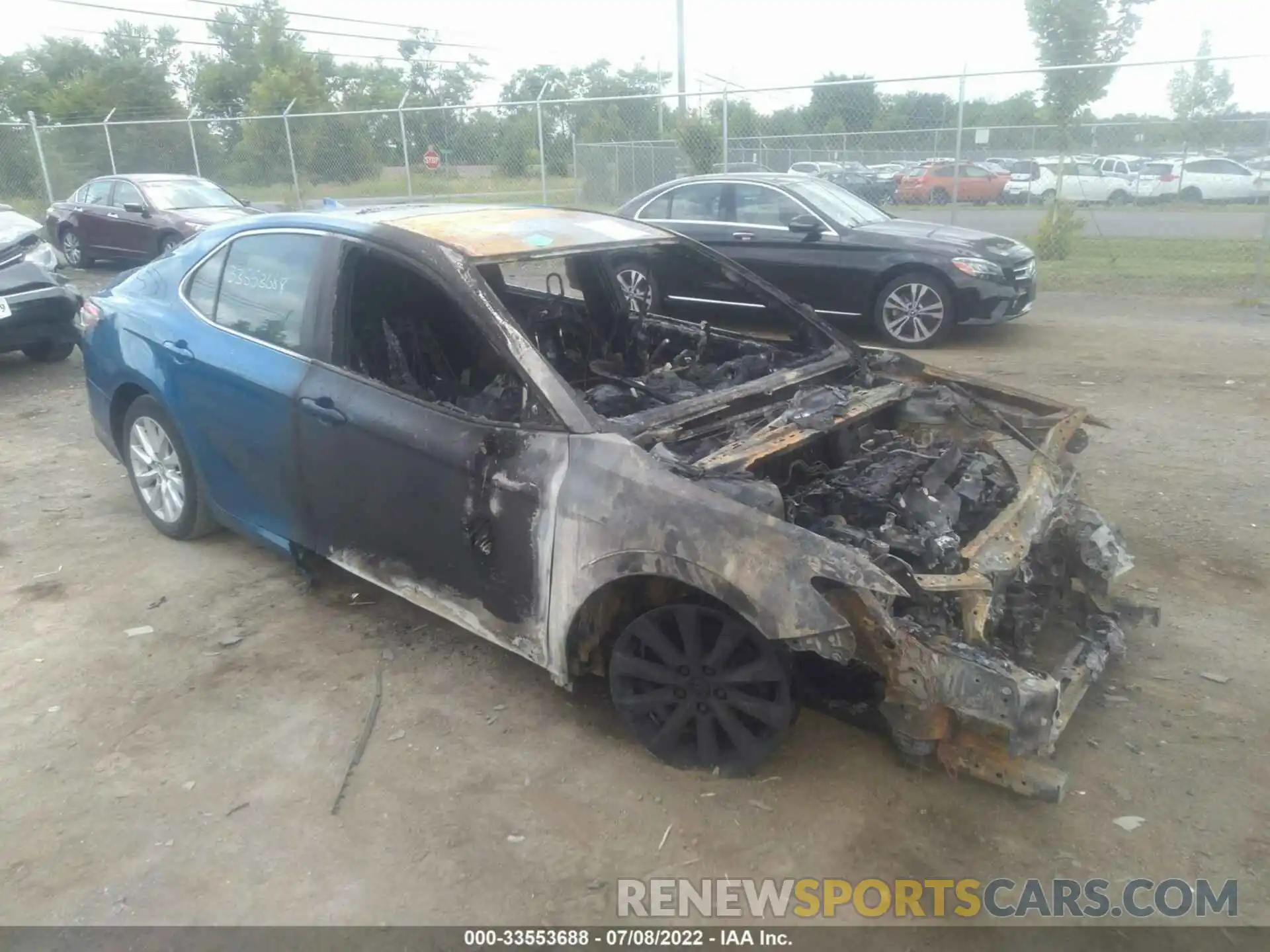 1 Photograph of a damaged car 4T1B11HK4KU245425 TOYOTA CAMRY 2019