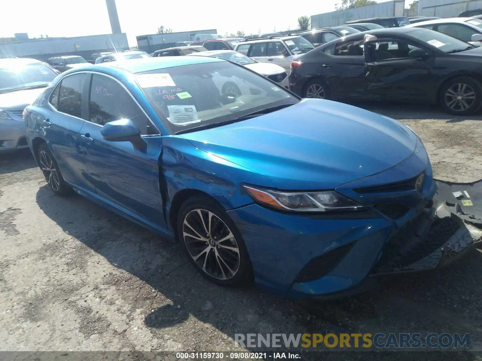 1 Photograph of a damaged car 4T1B11HK4KU246073 TOYOTA CAMRY 2019