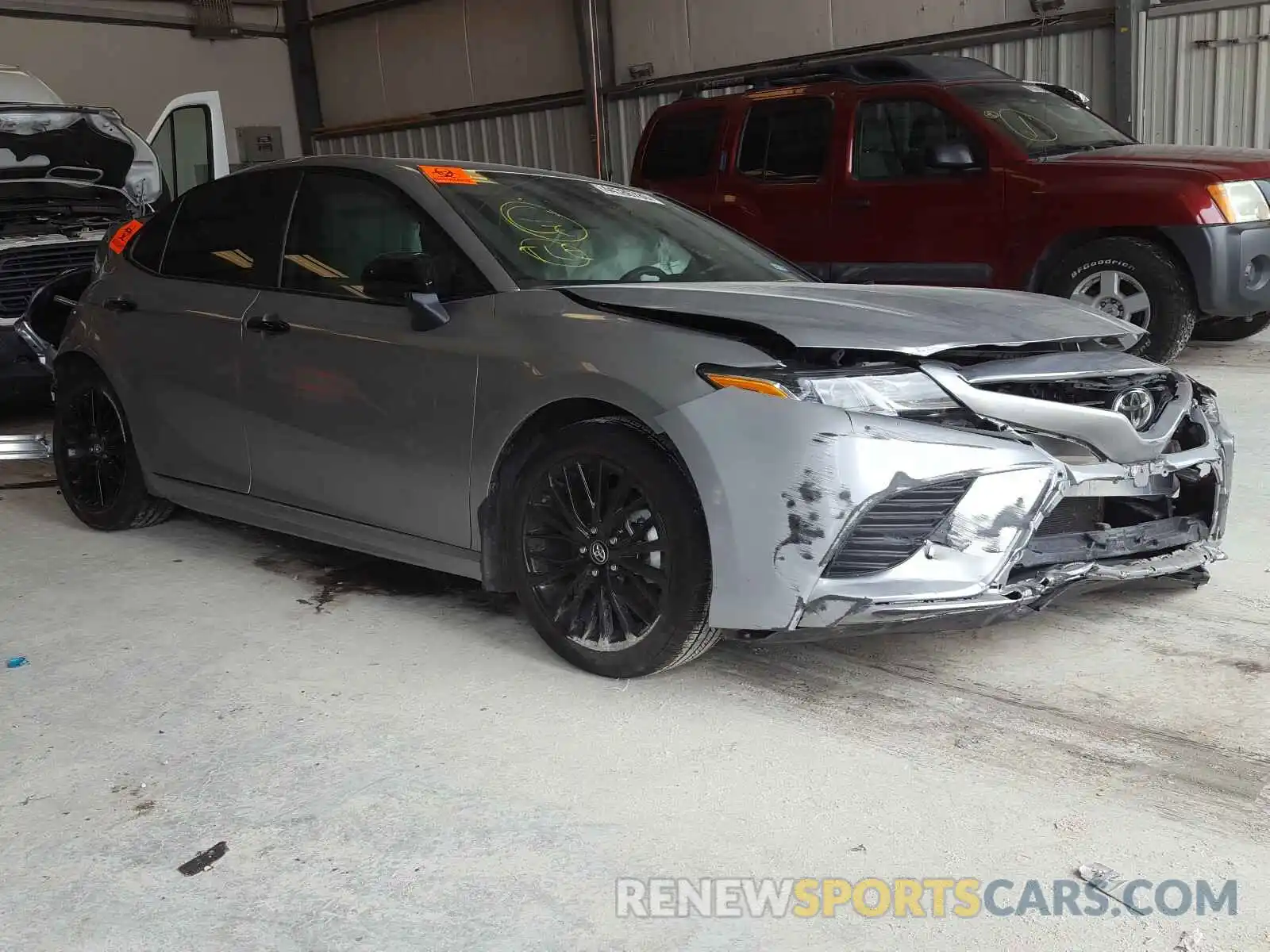 1 Photograph of a damaged car 4T1B11HK4KU246154 TOYOTA CAMRY 2019