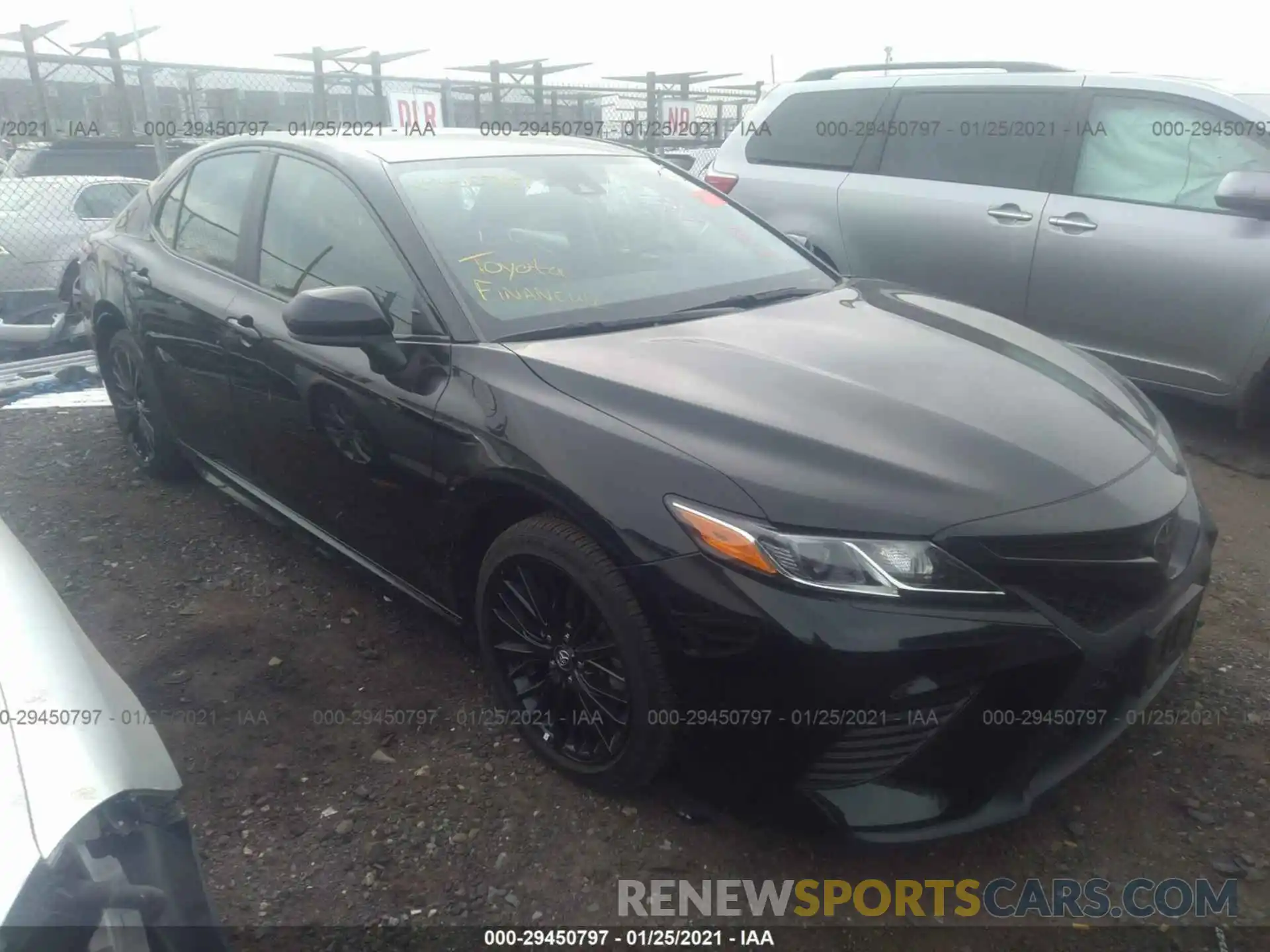 1 Photograph of a damaged car 4T1B11HK4KU246557 TOYOTA CAMRY 2019