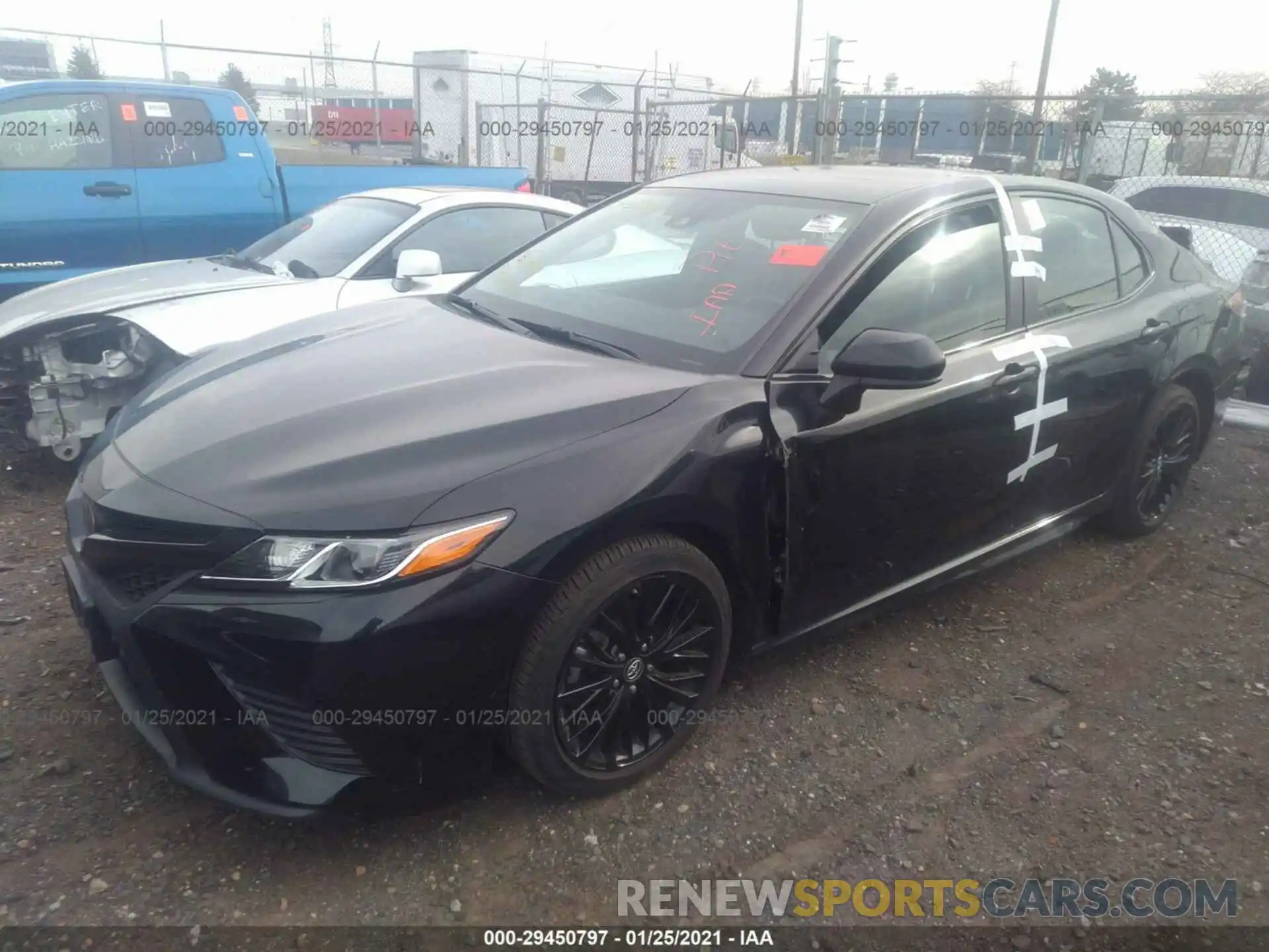 2 Photograph of a damaged car 4T1B11HK4KU246557 TOYOTA CAMRY 2019