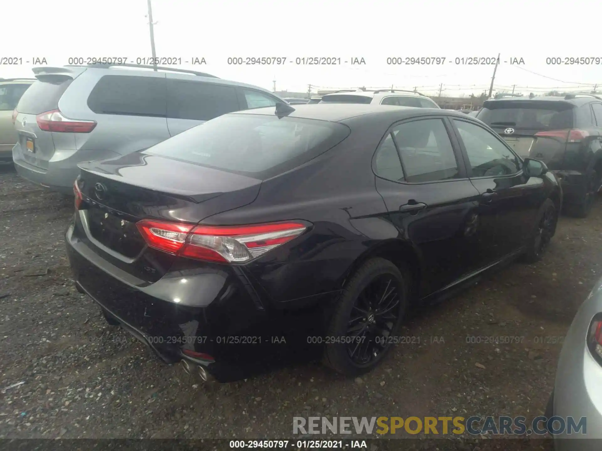 4 Фотография поврежденного автомобиля 4T1B11HK4KU246557 TOYOTA CAMRY 2019