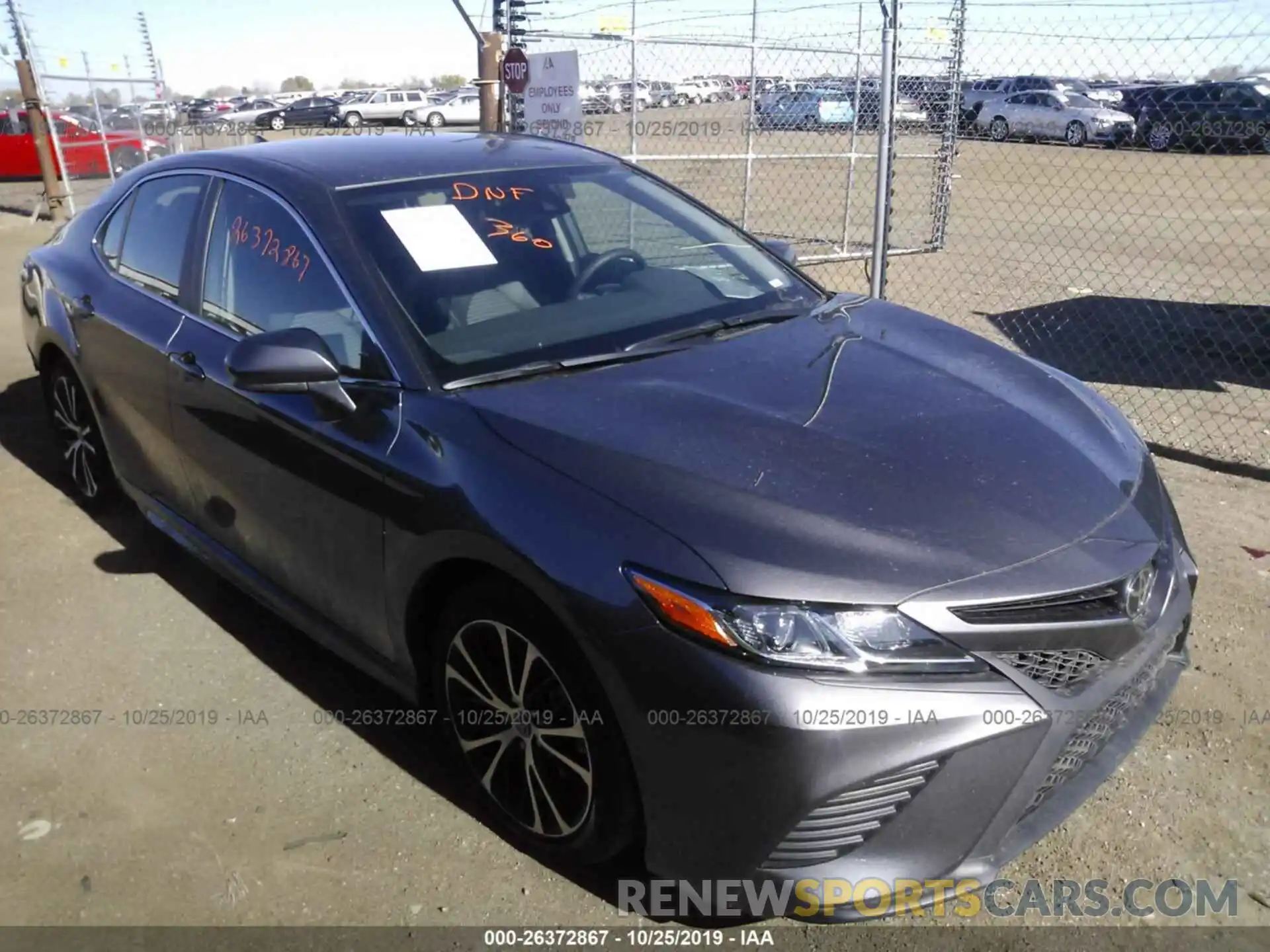 1 Photograph of a damaged car 4T1B11HK4KU246753 TOYOTA CAMRY 2019