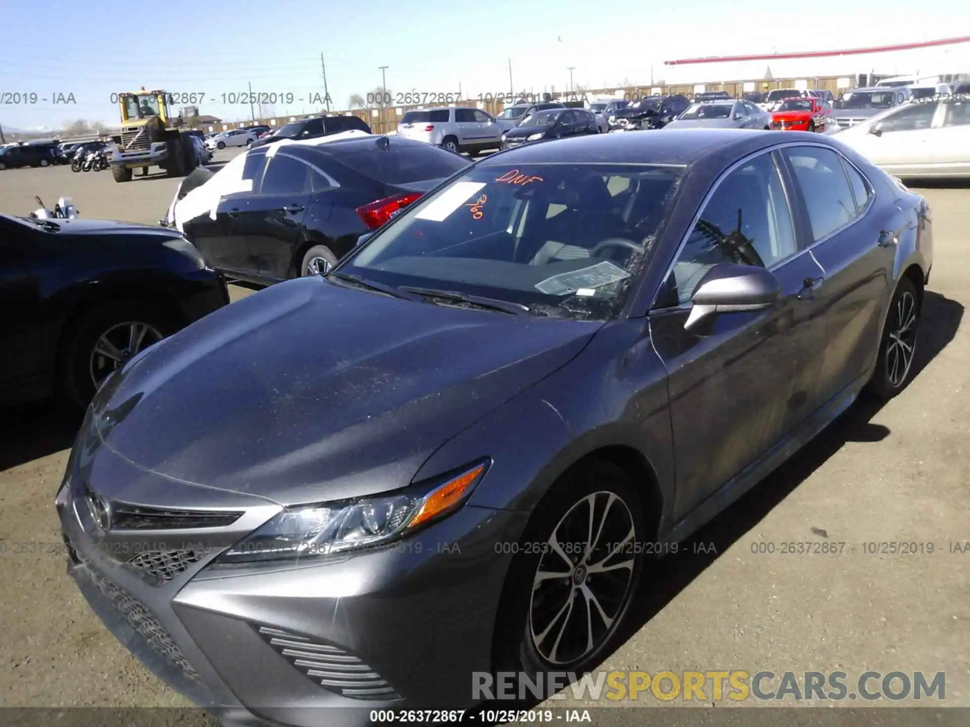 2 Photograph of a damaged car 4T1B11HK4KU246753 TOYOTA CAMRY 2019