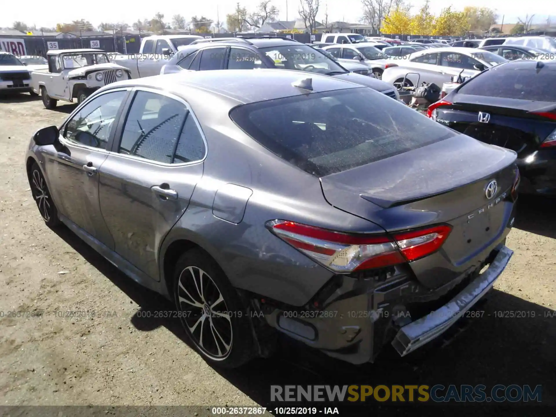 3 Photograph of a damaged car 4T1B11HK4KU246753 TOYOTA CAMRY 2019