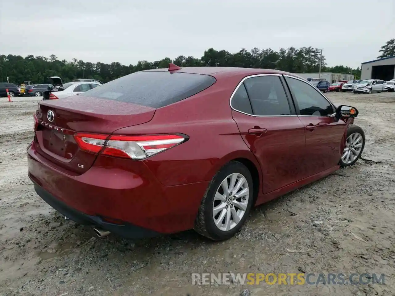 4 Фотография поврежденного автомобиля 4T1B11HK4KU246834 TOYOTA CAMRY 2019