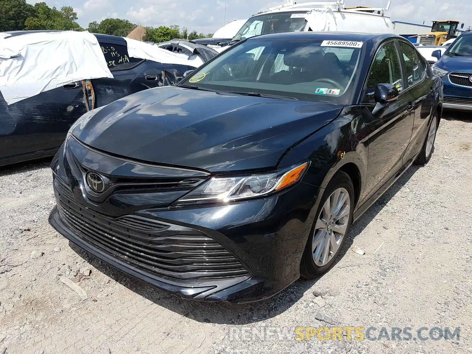 2 Photograph of a damaged car 4T1B11HK4KU248003 TOYOTA CAMRY 2019