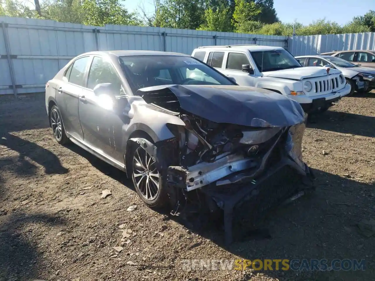 1 Photograph of a damaged car 4T1B11HK4KU248759 TOYOTA CAMRY 2019