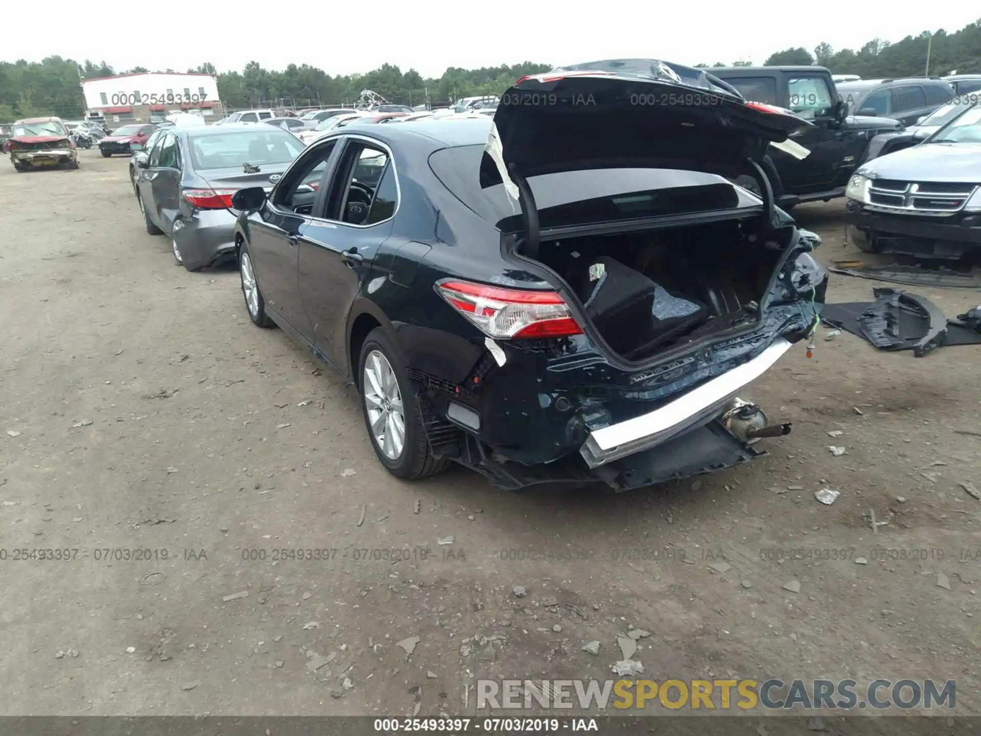 3 Photograph of a damaged car 4T1B11HK4KU249281 TOYOTA CAMRY 2019