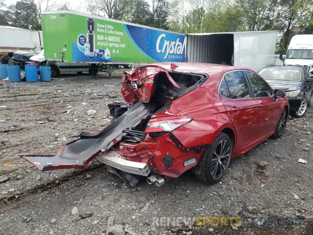 4 Фотография поврежденного автомобиля 4T1B11HK4KU250169 TOYOTA CAMRY 2019