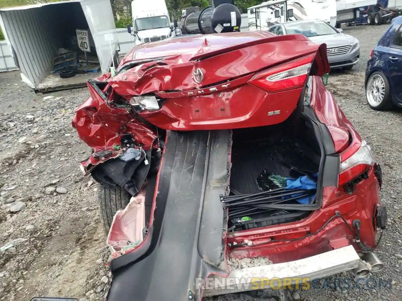 9 Photograph of a damaged car 4T1B11HK4KU250169 TOYOTA CAMRY 2019