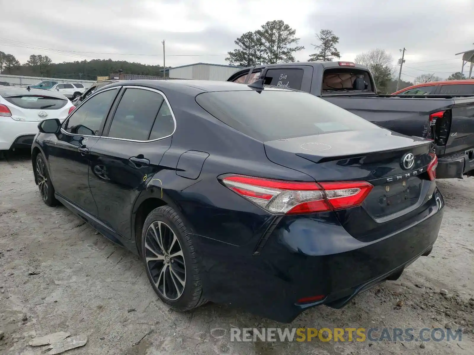 3 Photograph of a damaged car 4T1B11HK4KU250382 TOYOTA CAMRY 2019