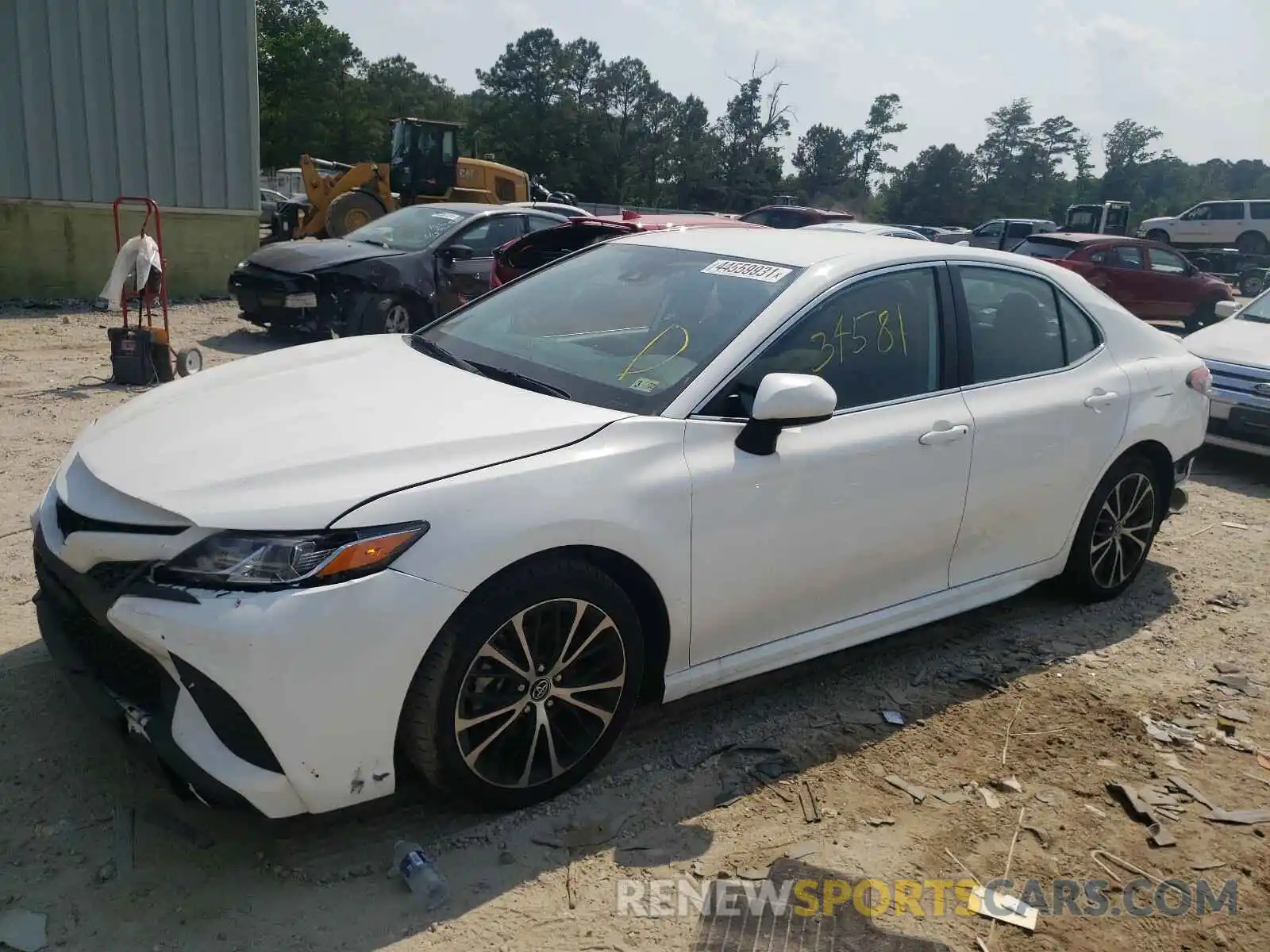 2 Photograph of a damaged car 4T1B11HK4KU251483 TOYOTA CAMRY 2019