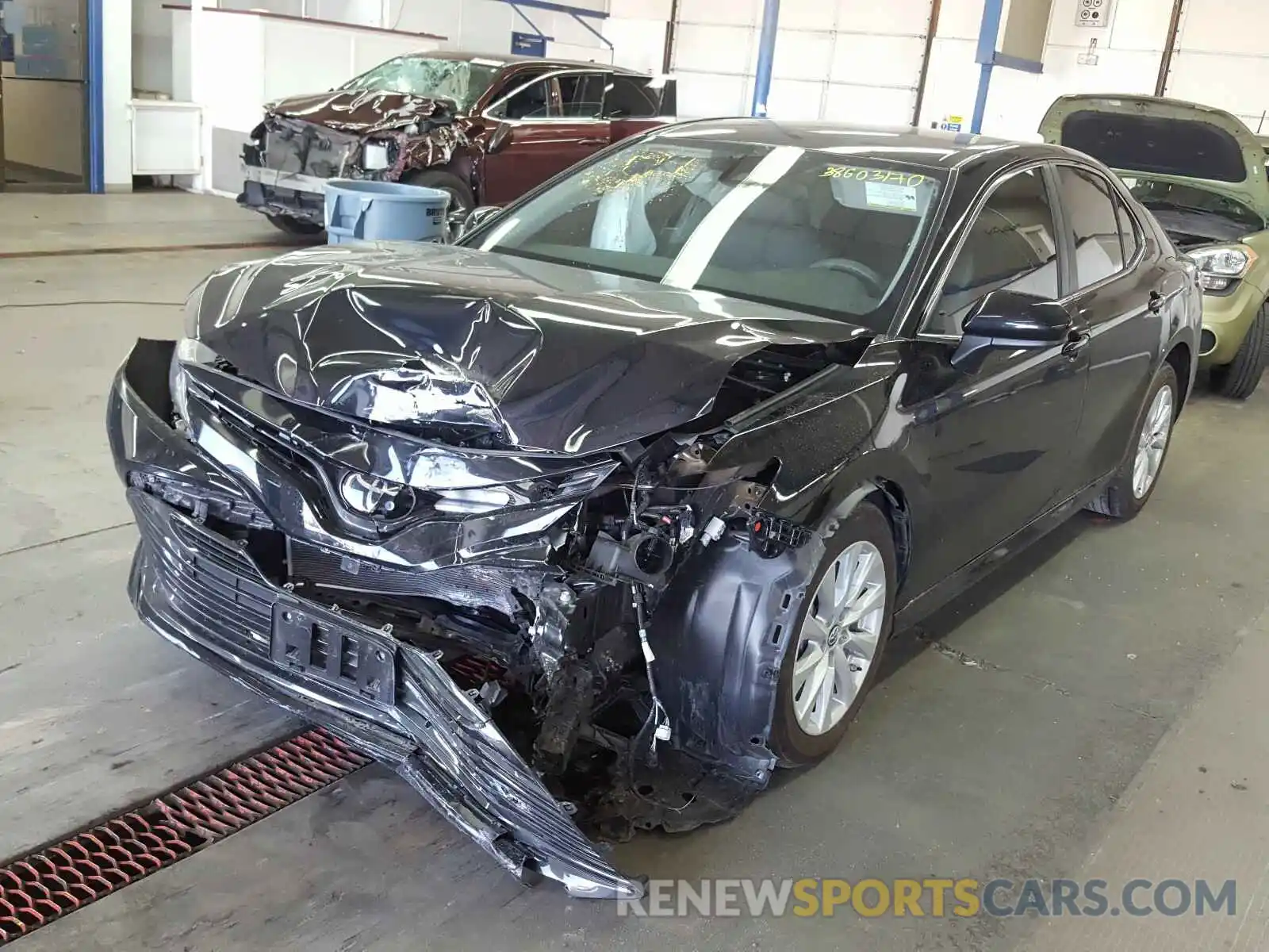 2 Photograph of a damaged car 4T1B11HK4KU251760 TOYOTA CAMRY 2019