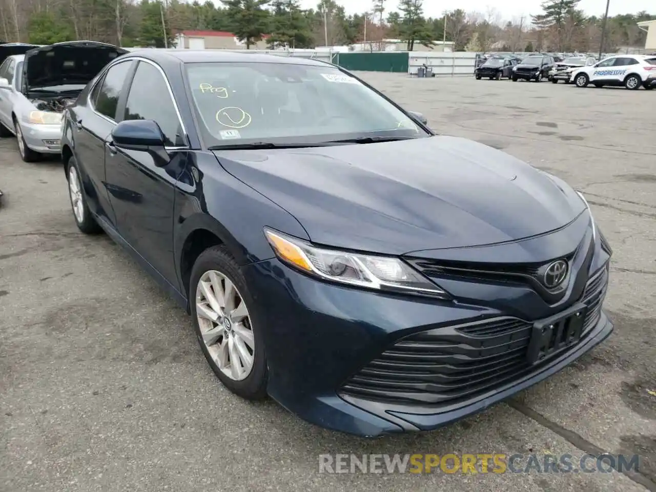 1 Photograph of a damaged car 4T1B11HK4KU252486 TOYOTA CAMRY 2019