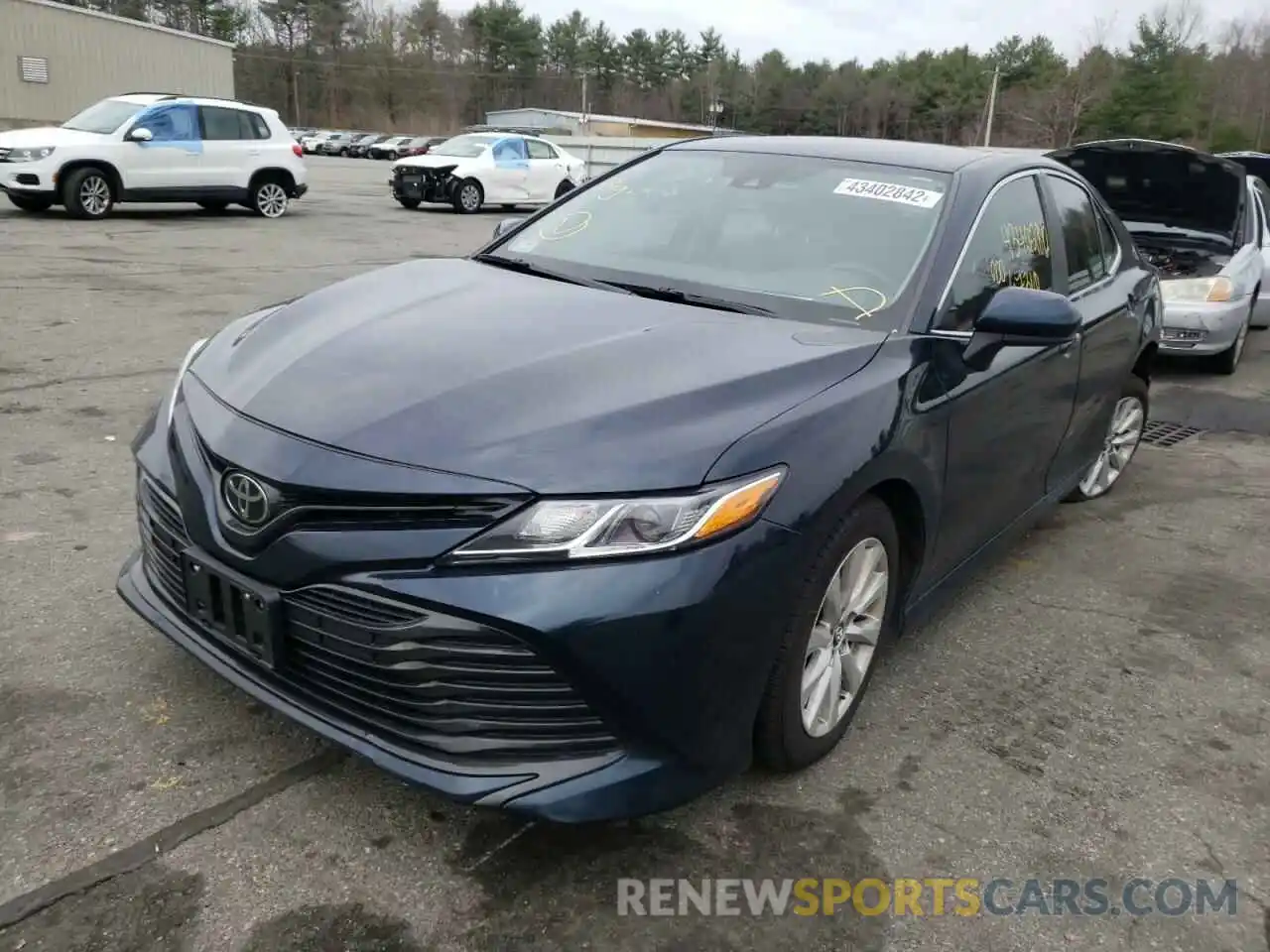 2 Photograph of a damaged car 4T1B11HK4KU252486 TOYOTA CAMRY 2019