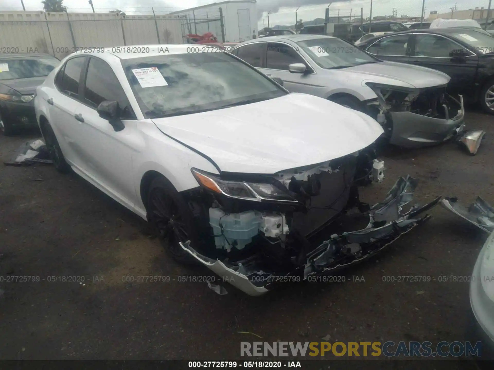 1 Photograph of a damaged car 4T1B11HK4KU252830 TOYOTA CAMRY 2019